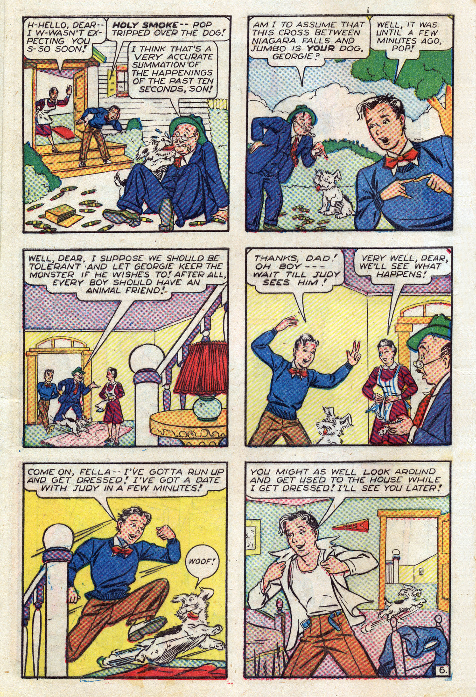 Read online Georgie Comics (1945) comic -  Issue #1 - 8