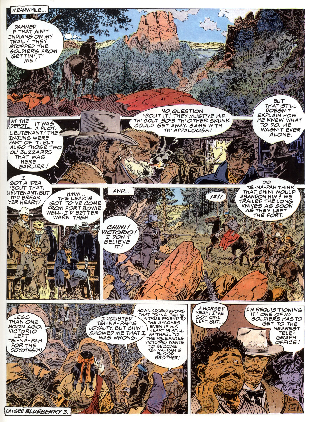 Read online Epic Graphic Novel: Blueberry comic -  Issue #4 - 33