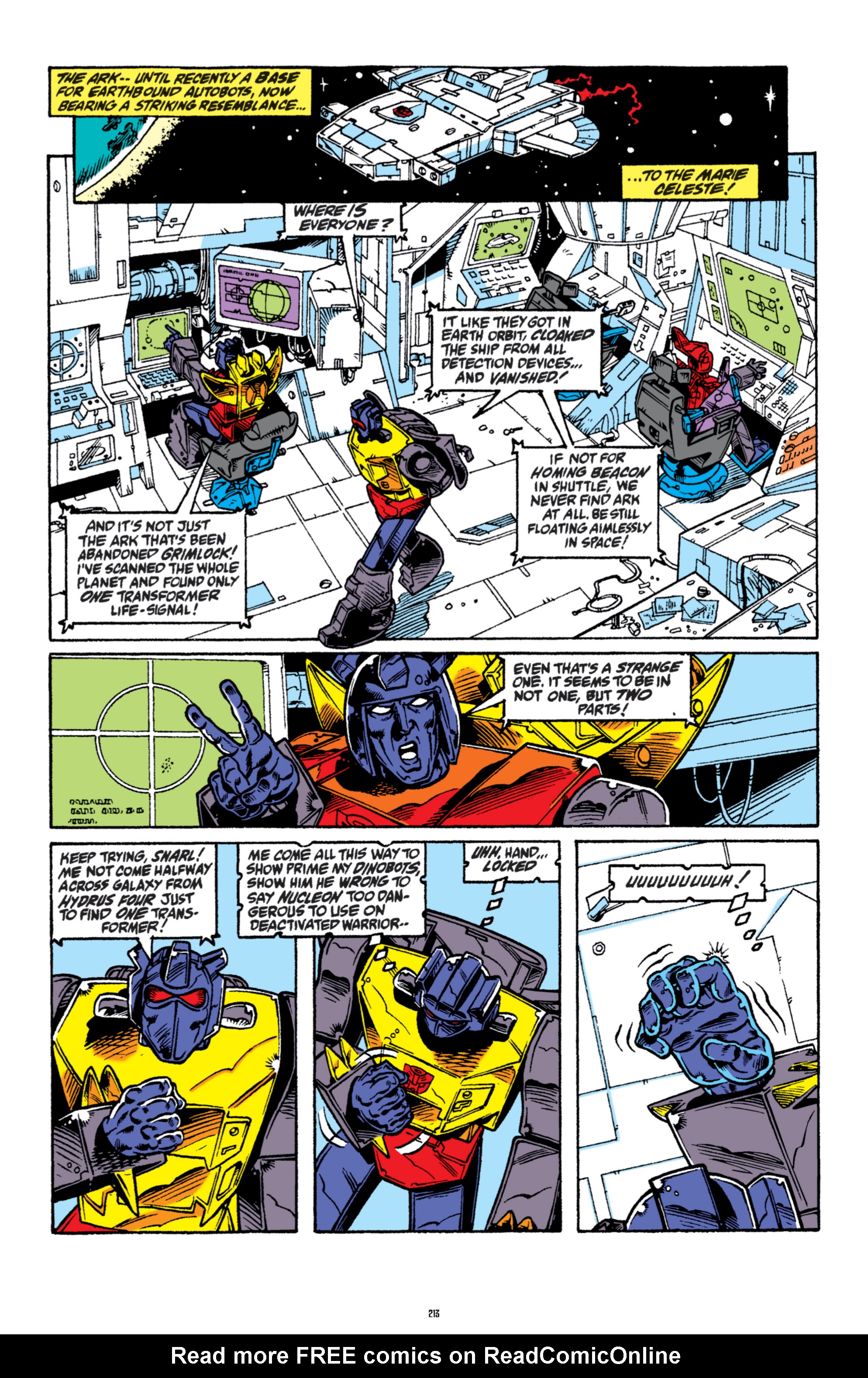 Read online The Transformers Classics comic -  Issue # TPB 6 - 211