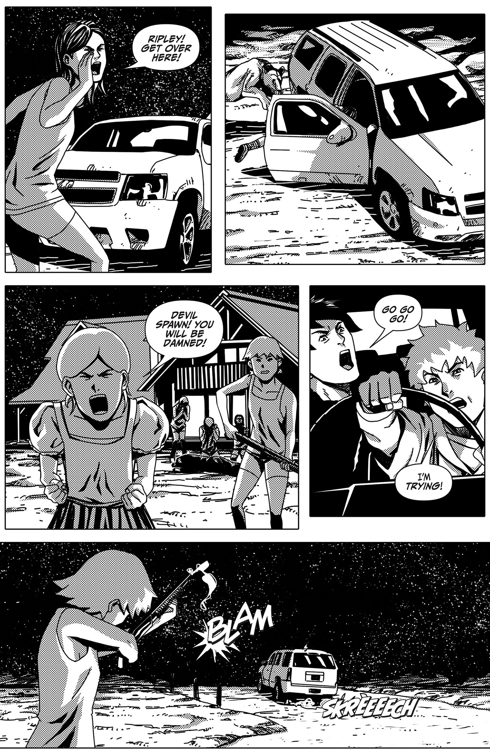 Read online Amanda Hocking's The Hollows: A Hollowland Graphic Novel comic -  Issue #6 - 14