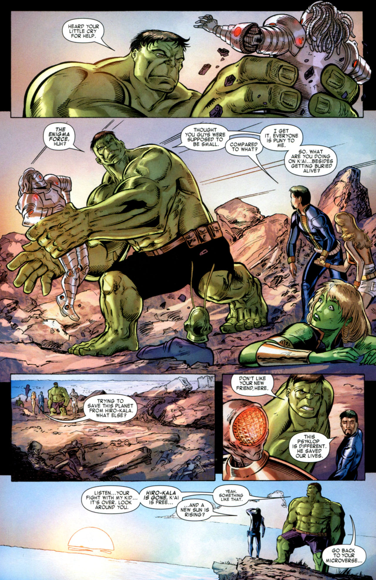 Read online Incredible Hulks: Enigma Force comic -  Issue #3 - 21