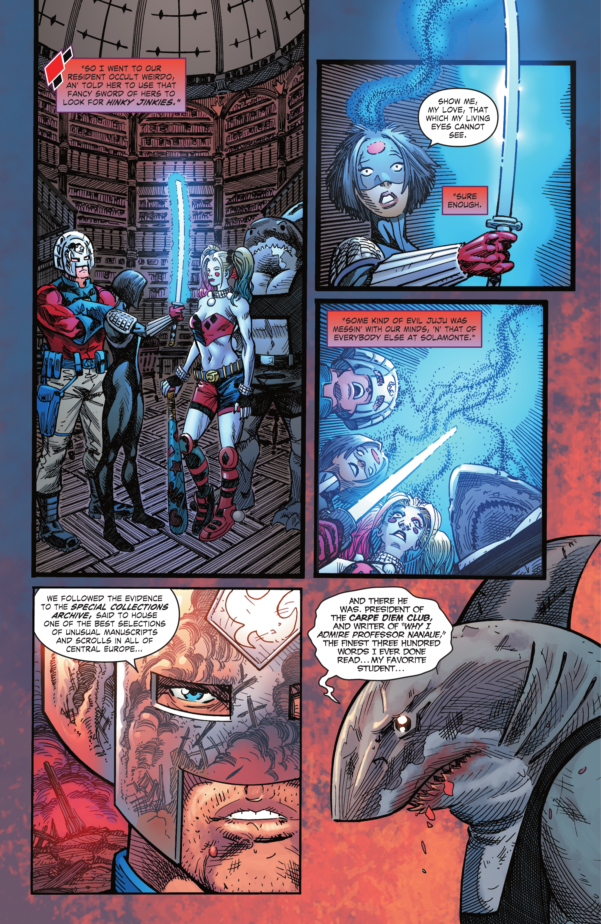 Read online DC's Saved by the Belle Reve comic -  Issue #1 - 18
