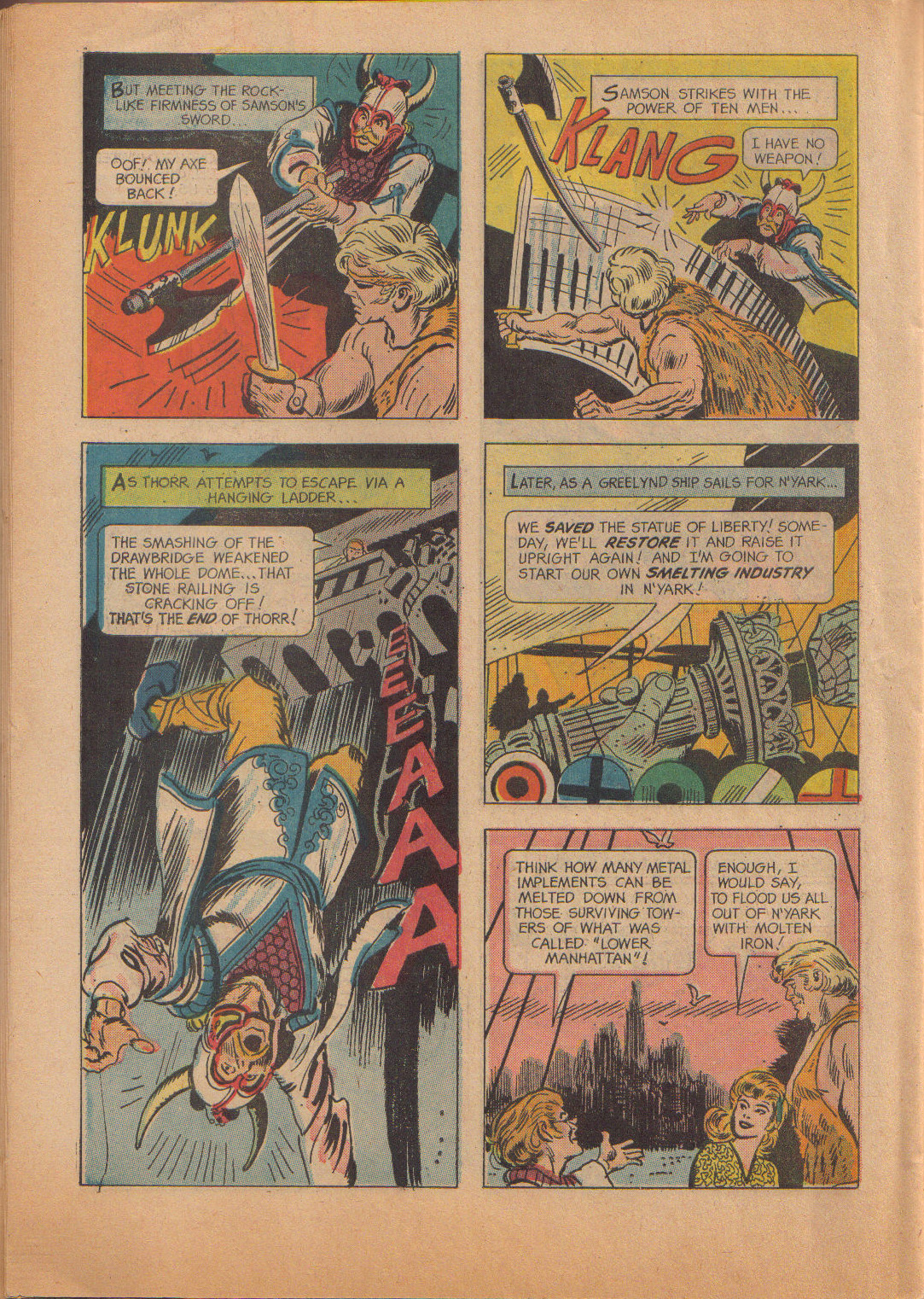 Read online Mighty Samson (1964) comic -  Issue #4 - 34
