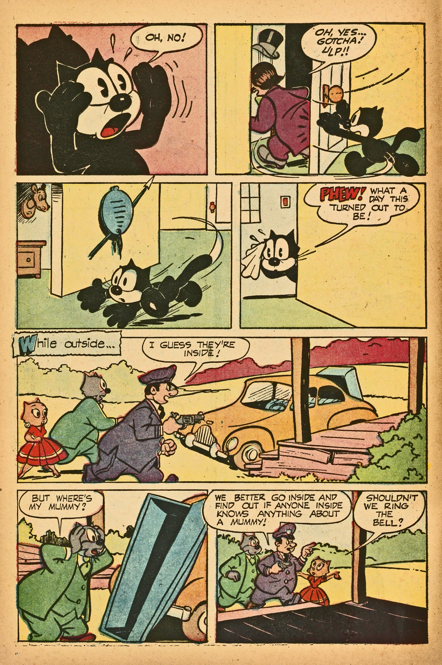 Read online Felix the Cat (1951) comic -  Issue #54 - 16
