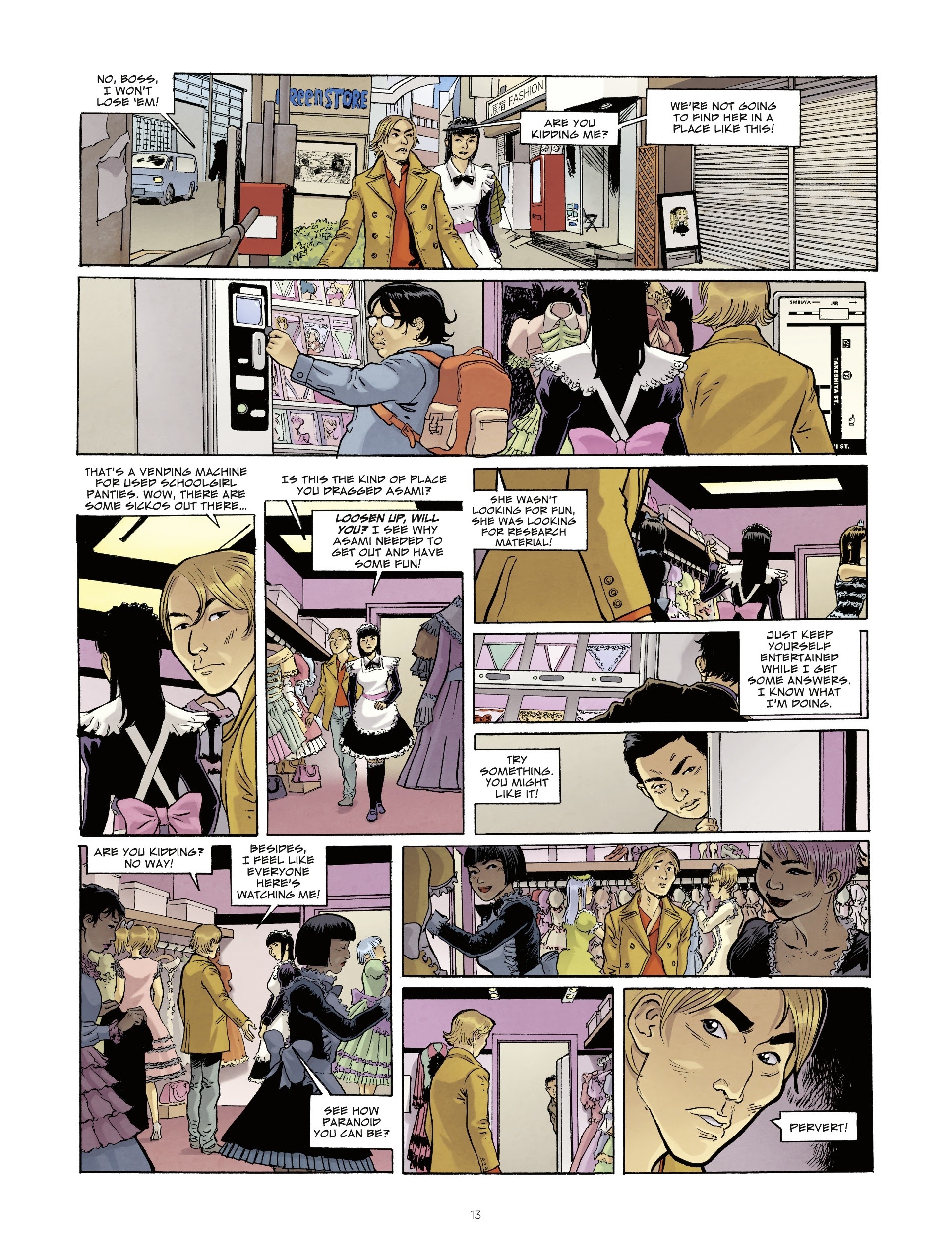 Read online Otaku Blue comic -  Issue #2 - 13