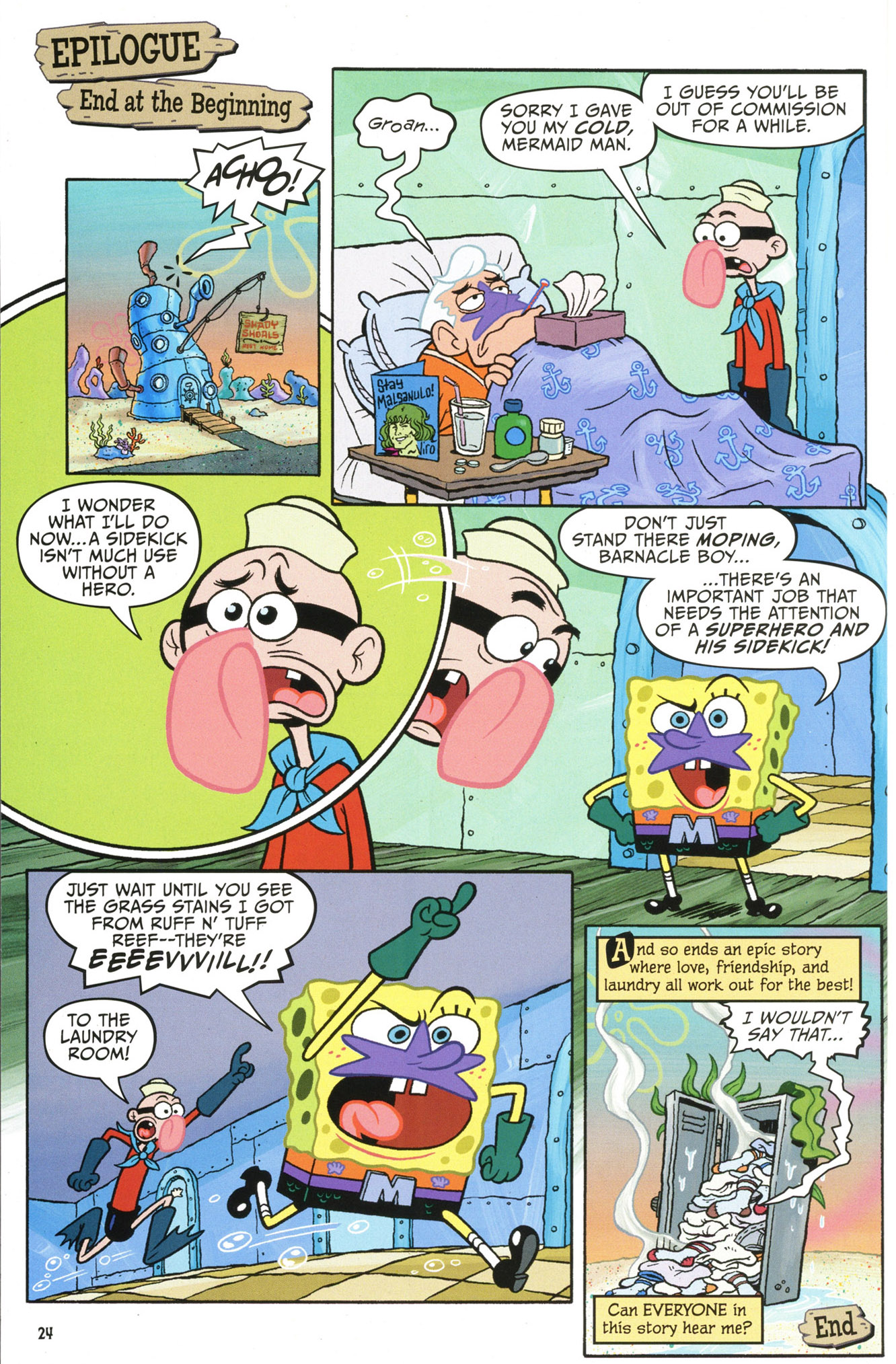 Read online SpongeBob Comics comic -  Issue #56 - 26