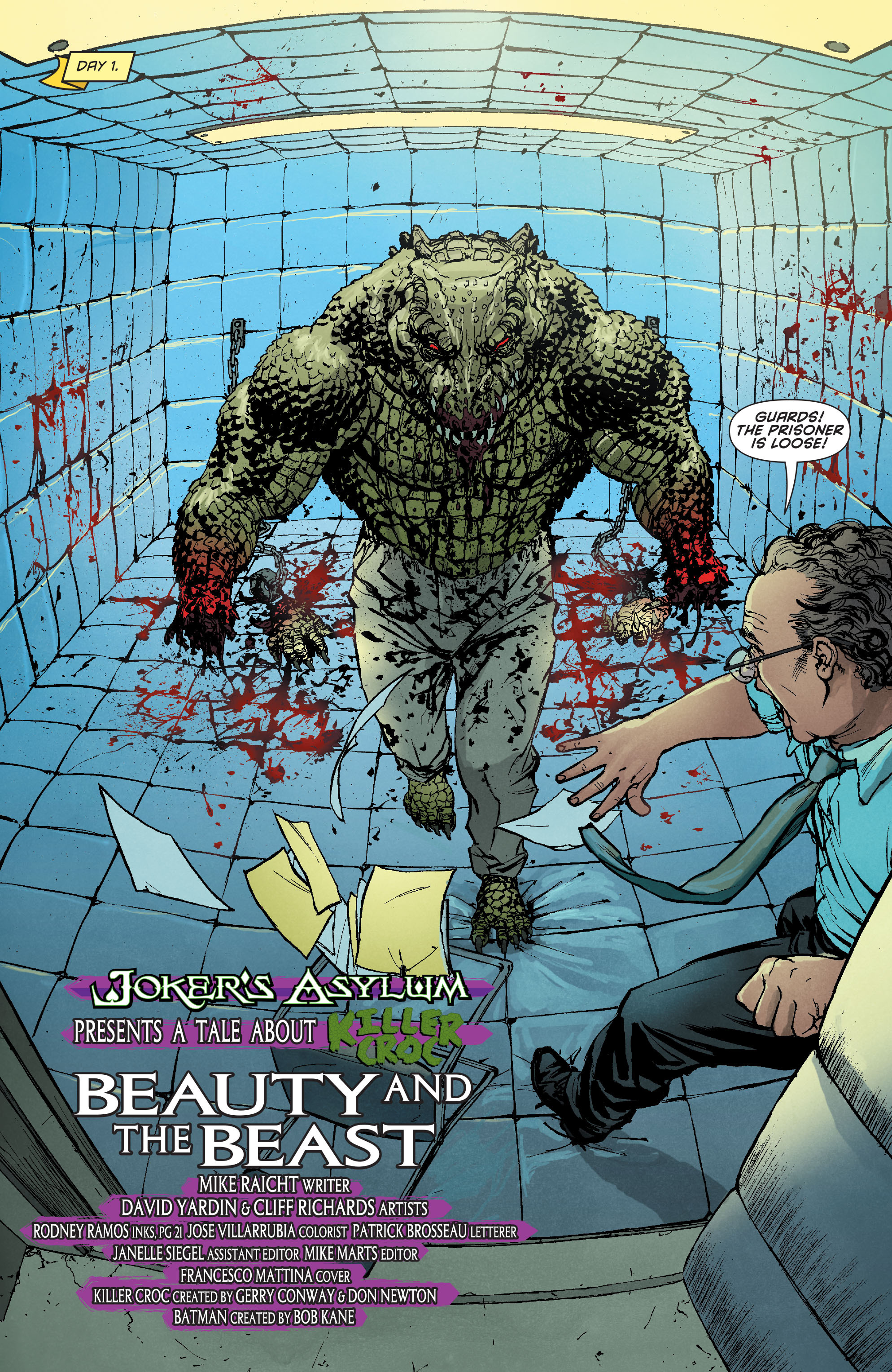 Read online Joker's Asylum II: Killer Croc comic -  Issue # Full - 5