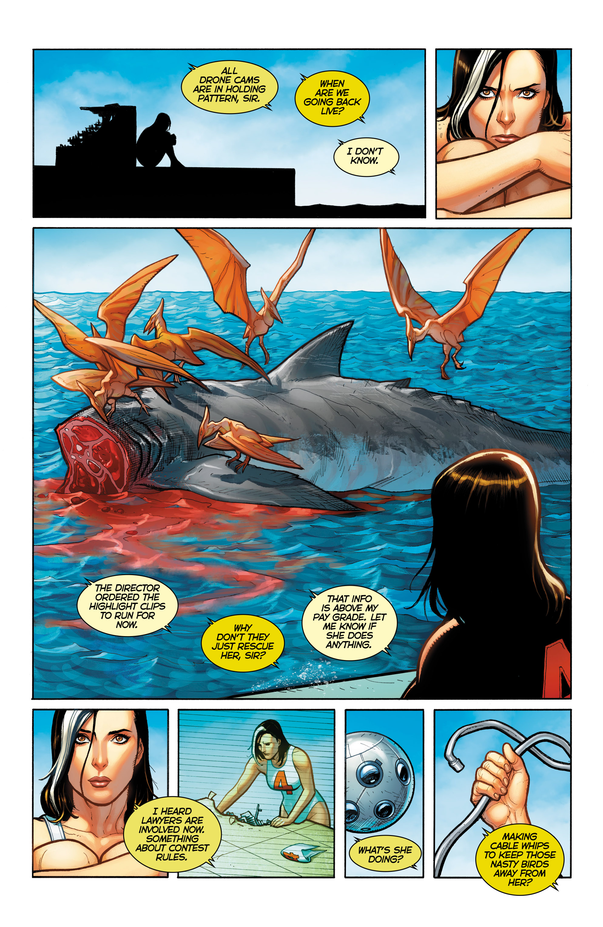 Read online Fight Girls comic -  Issue #3 - 19