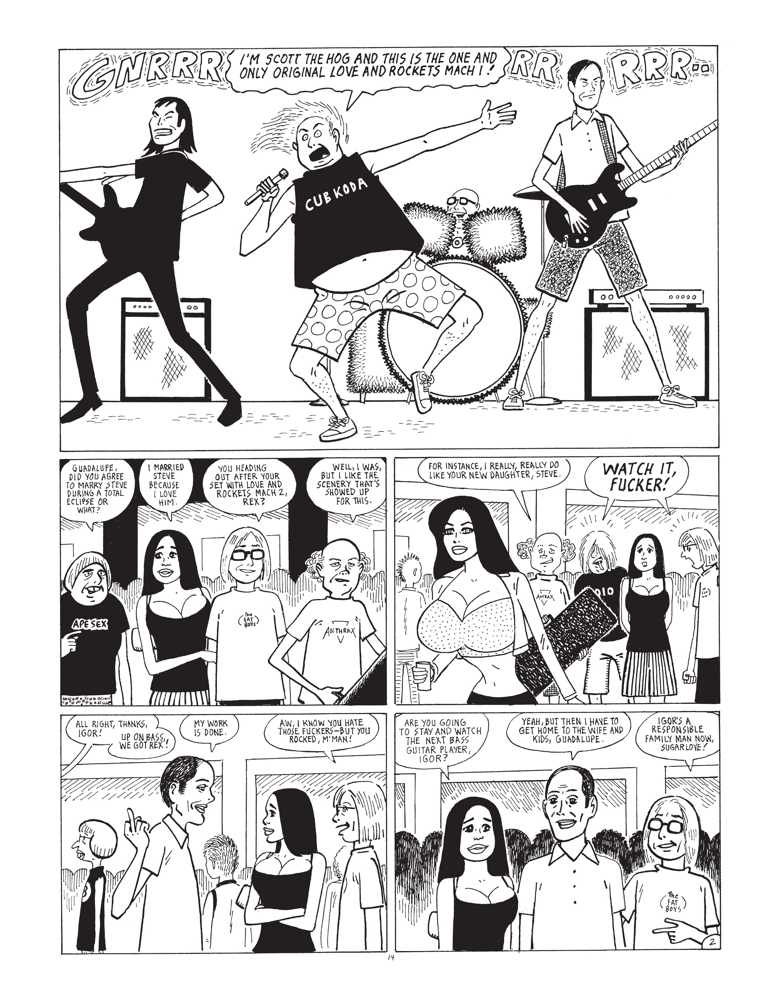 Read online Love and Rockets (2016) comic -  Issue #7 - 16