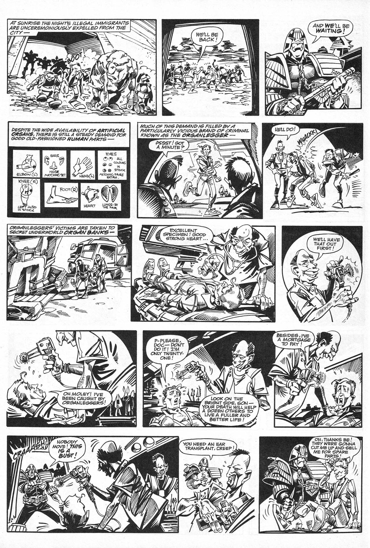 Read online Judge Dredd Megazine (vol. 3) comic -  Issue #57 - 20