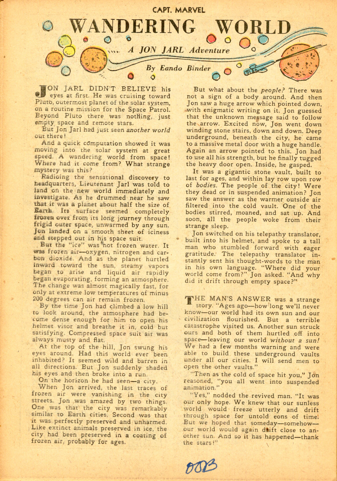 Read online Captain Marvel Adventures comic -  Issue #99 - 36