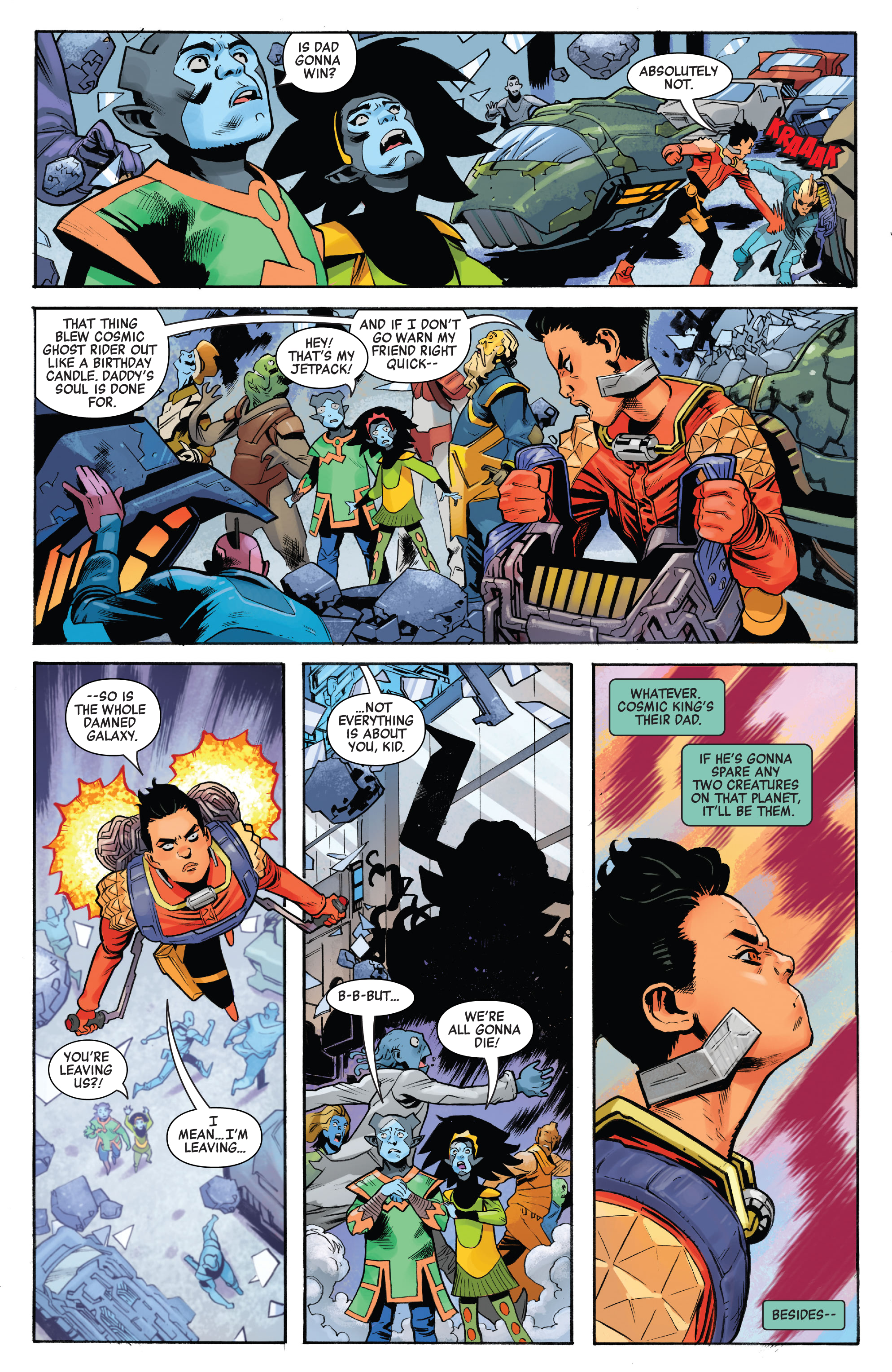 Read online Revenge Of The Cosmic Ghost Rider comic -  Issue #4 - 15