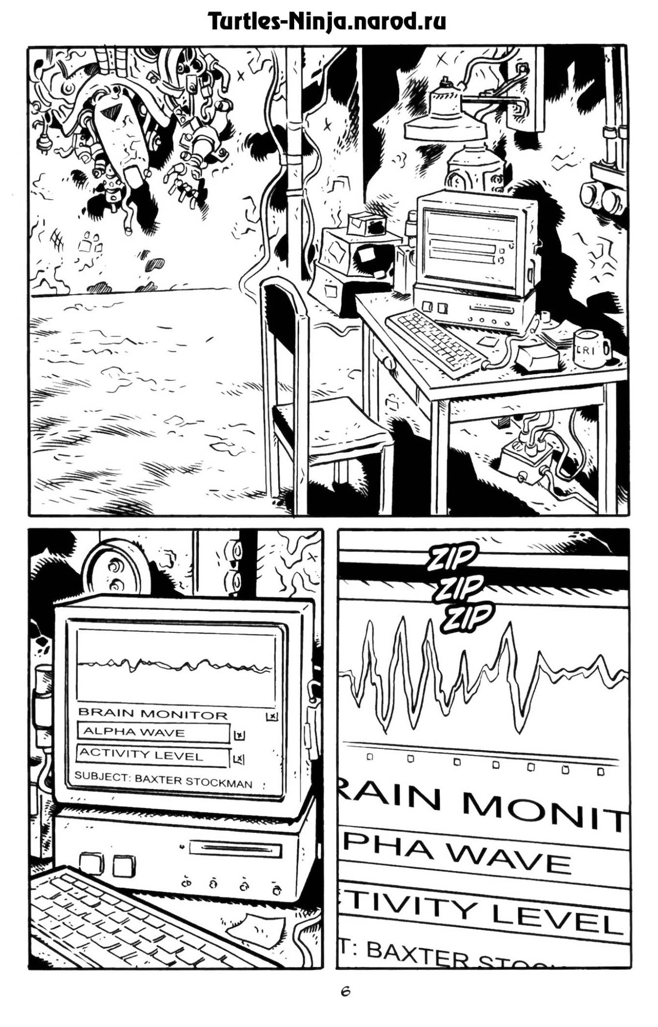 Read online Donatello The Brain Thief comic -  Issue #3 - 8