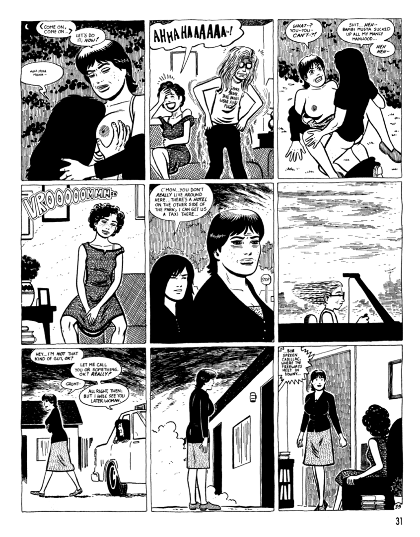 Read online Love and Rockets (1982) comic -  Issue #36 - 33