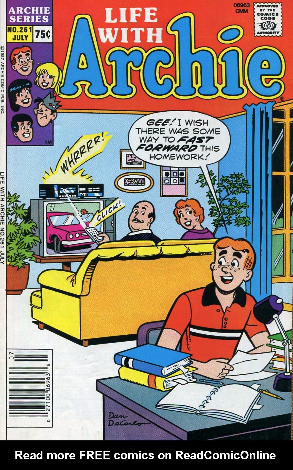 Read online Life With Archie (1958) comic -  Issue #261 - 1