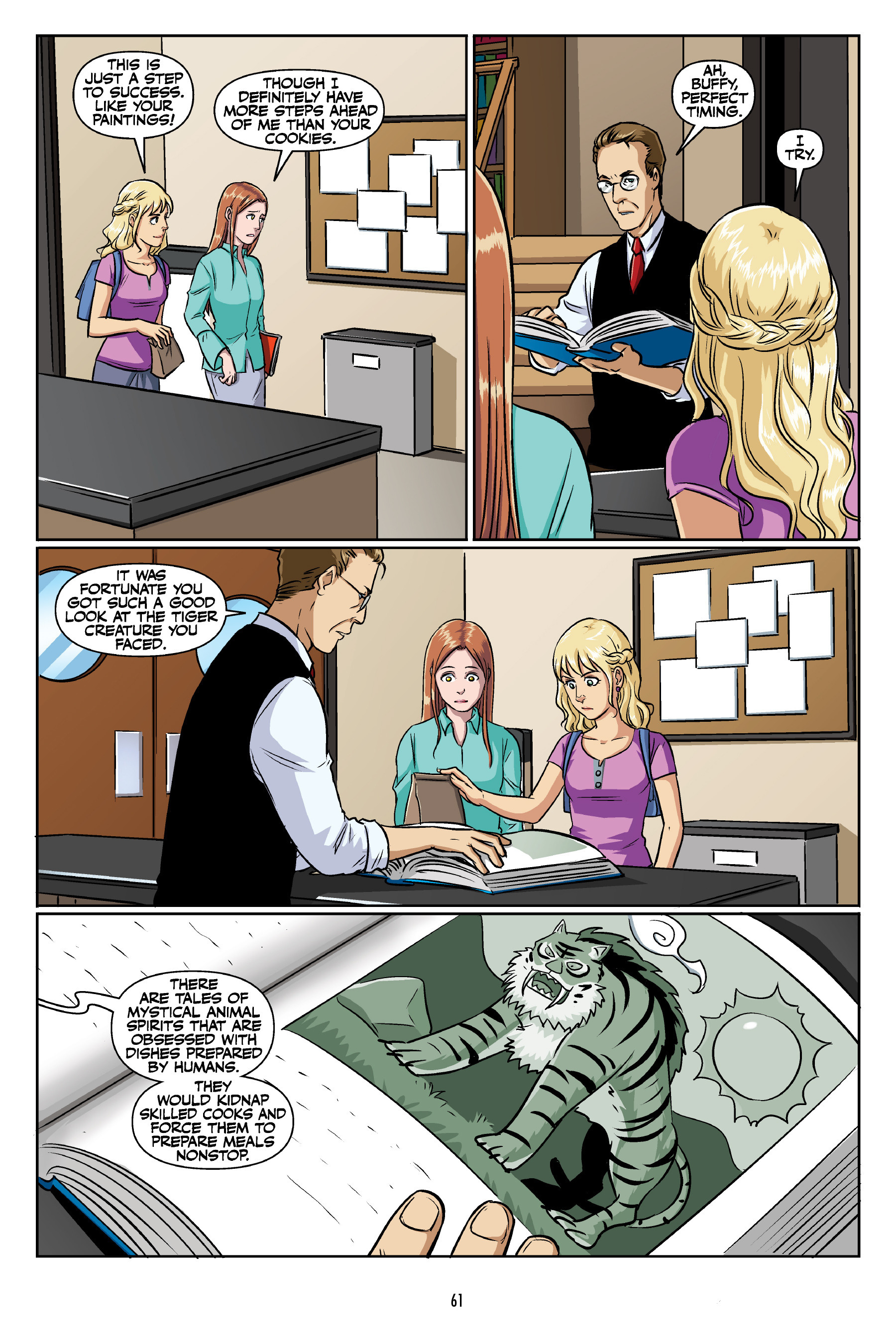 Read online Buffy: The High School Years - Glutton For Punishment comic -  Issue # Full - 61