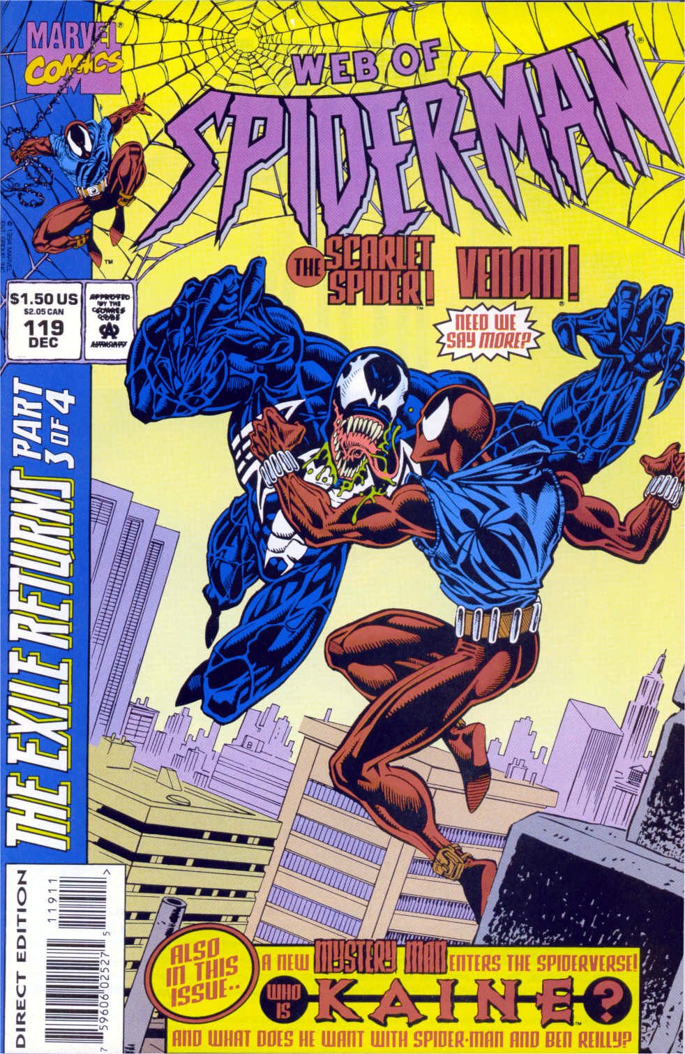 Read online Web of Spider-Man (1985) comic -  Issue #119 - 1