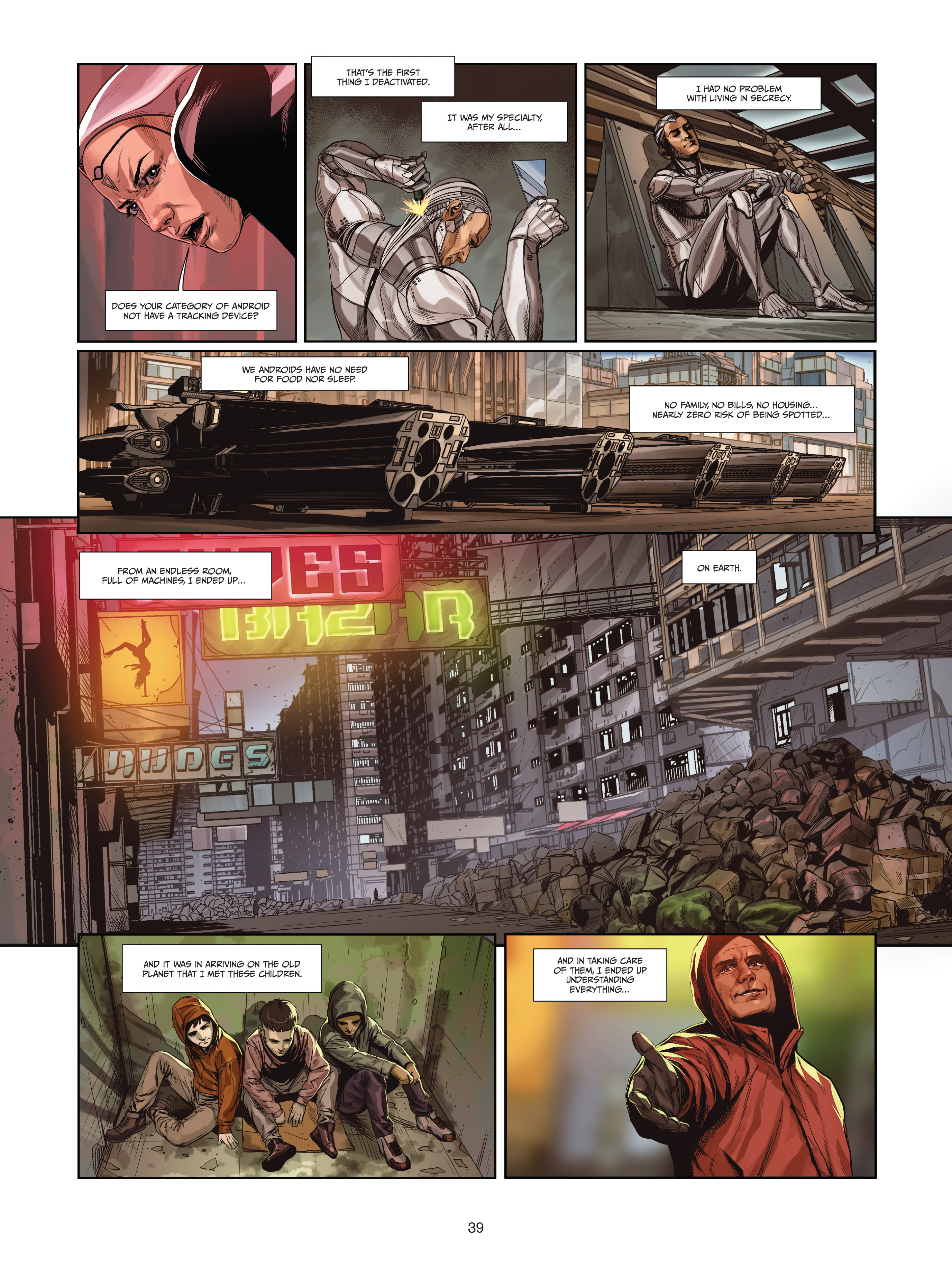 Read online Androïds comic -  Issue #7 - 37