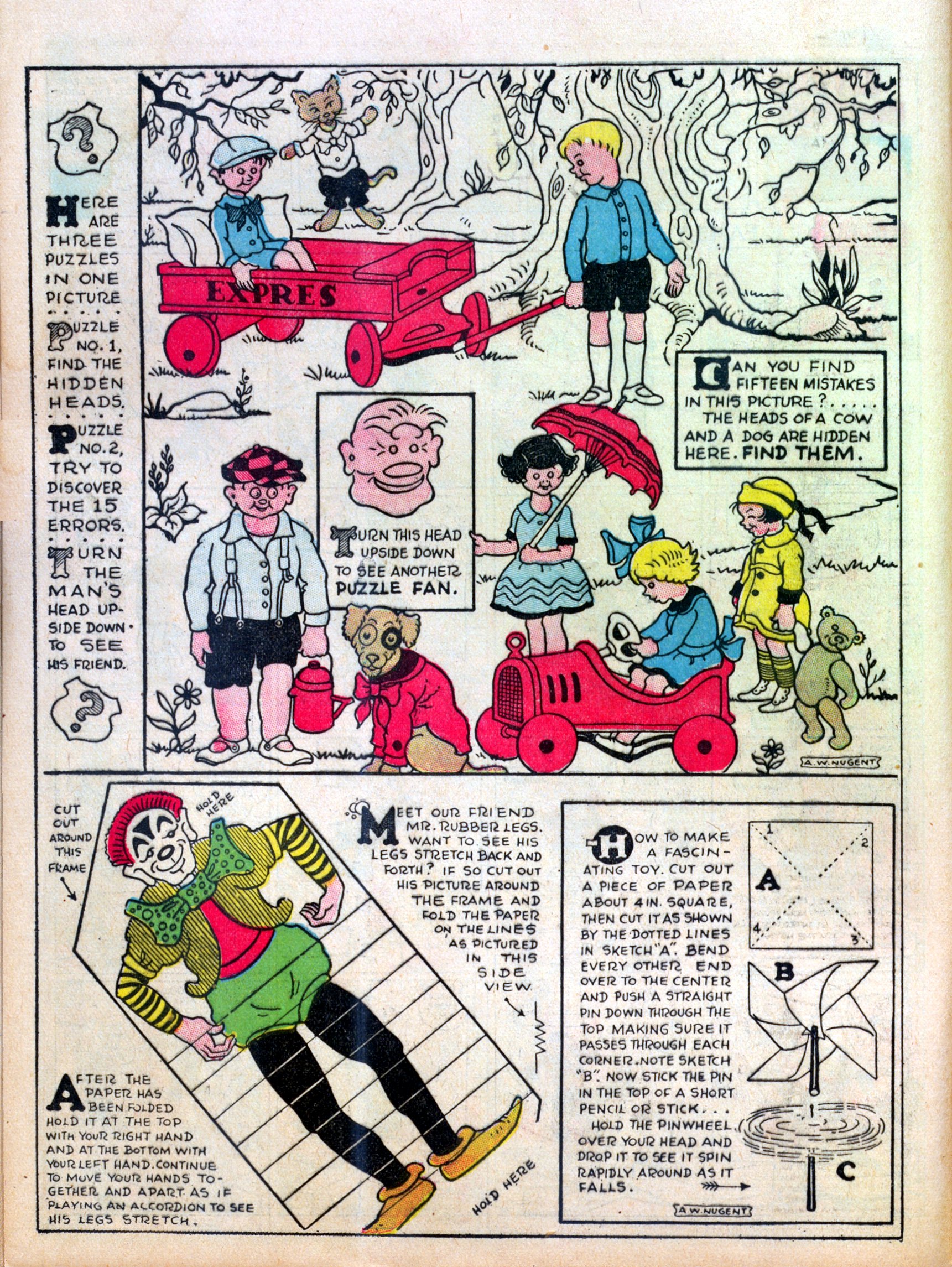 Read online Famous Funnies comic -  Issue #9 - 22