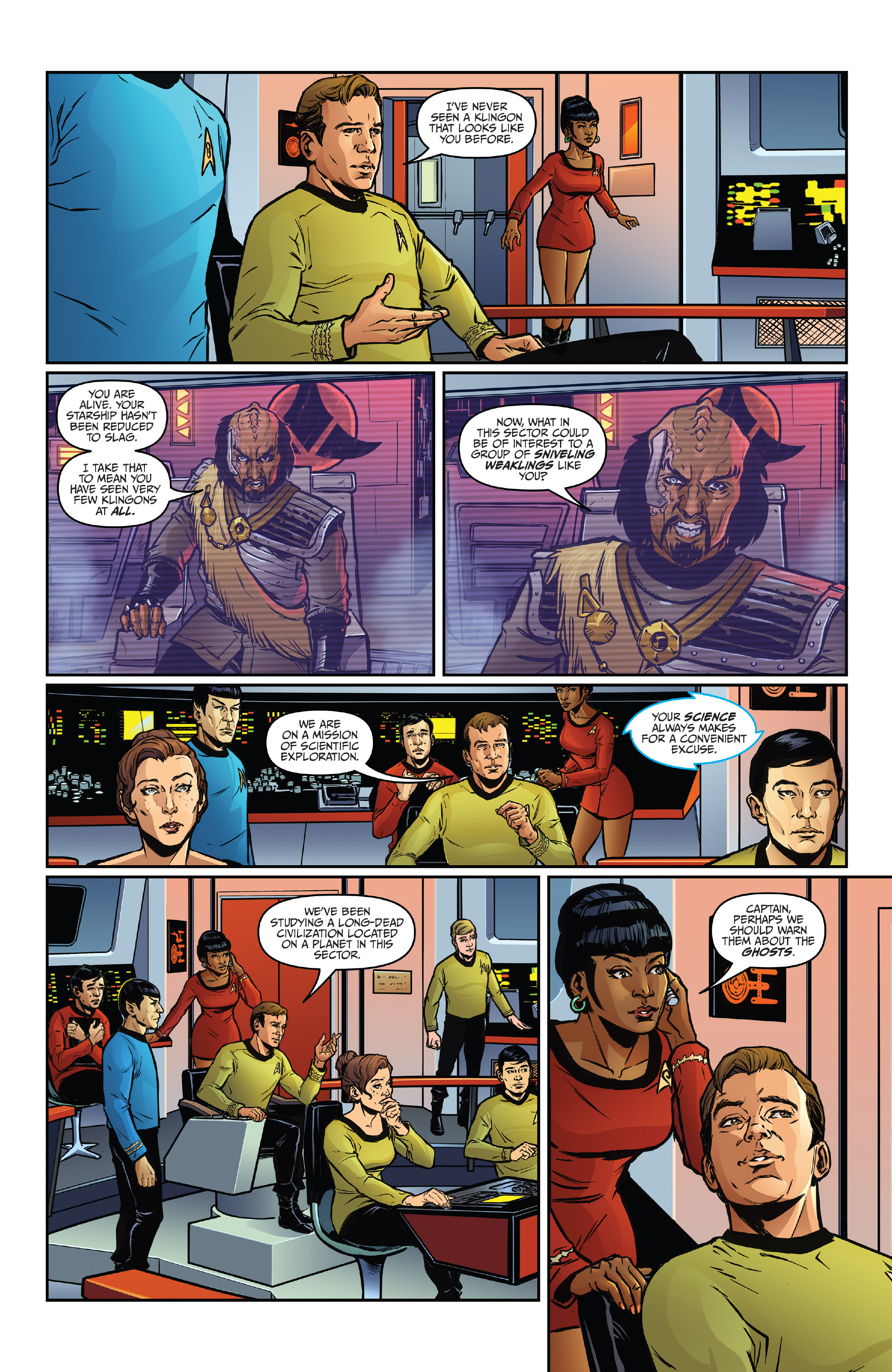 Read online Star Trek: Year Five comic -  Issue #6 - 17