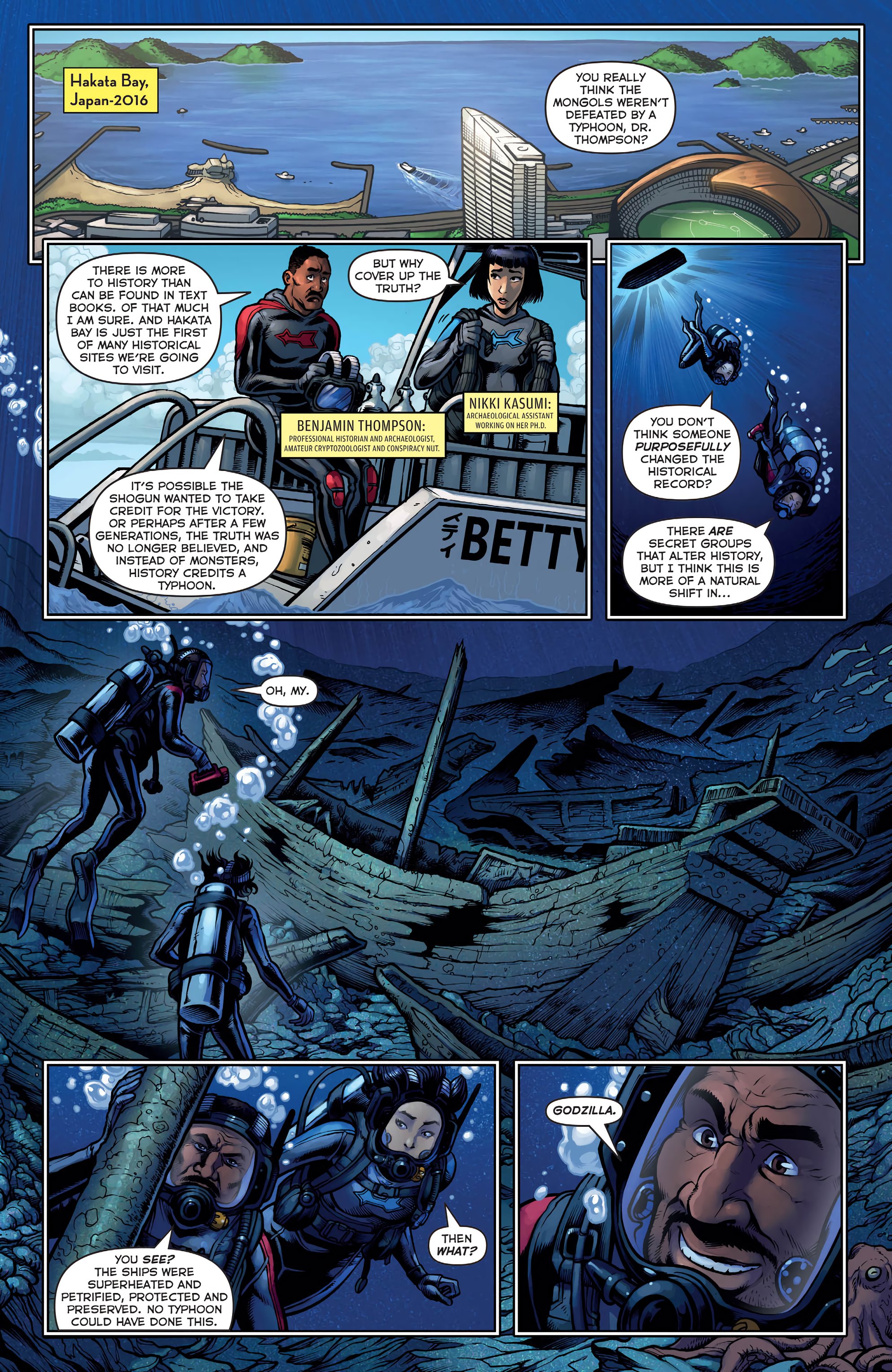 Read online Godzilla: Unnatural Disasters comic -  Issue # TPB (Part 3) - 35