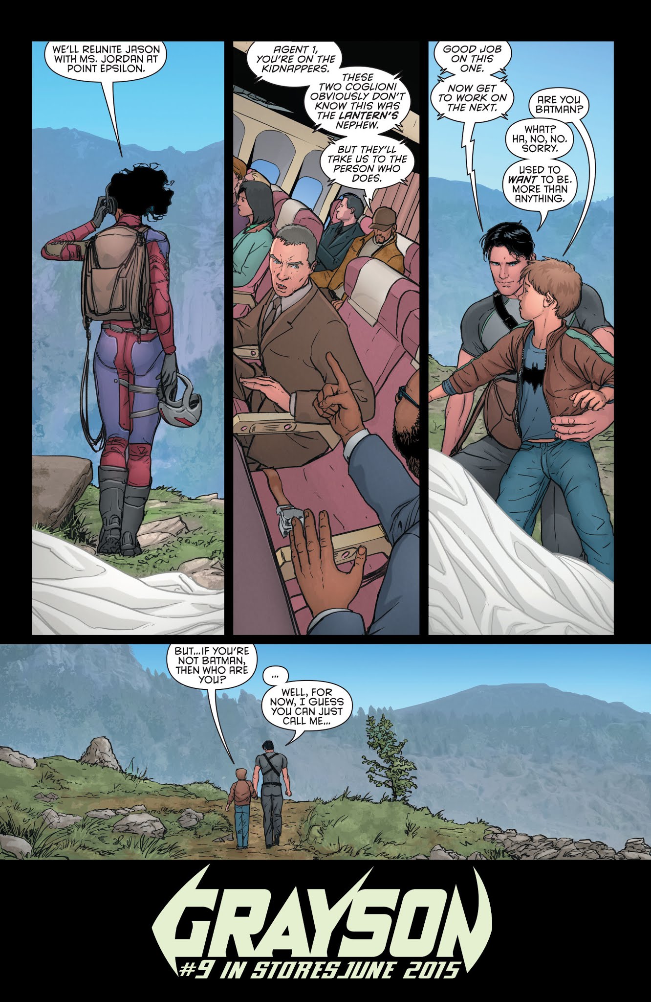 Read online DC Sneak Peek: Grayson comic -  Issue # Full - 9