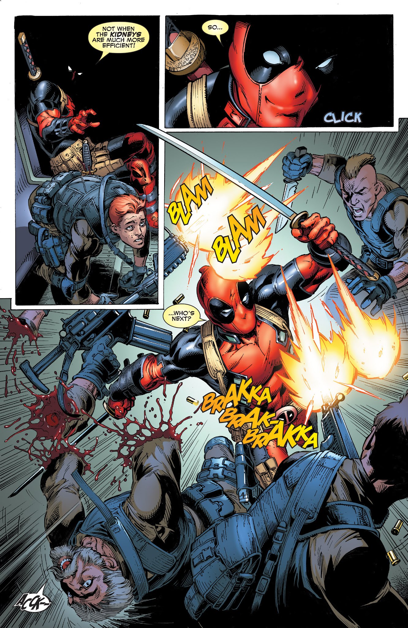 Read online Deadpool: Assassin comic -  Issue #1 - 5