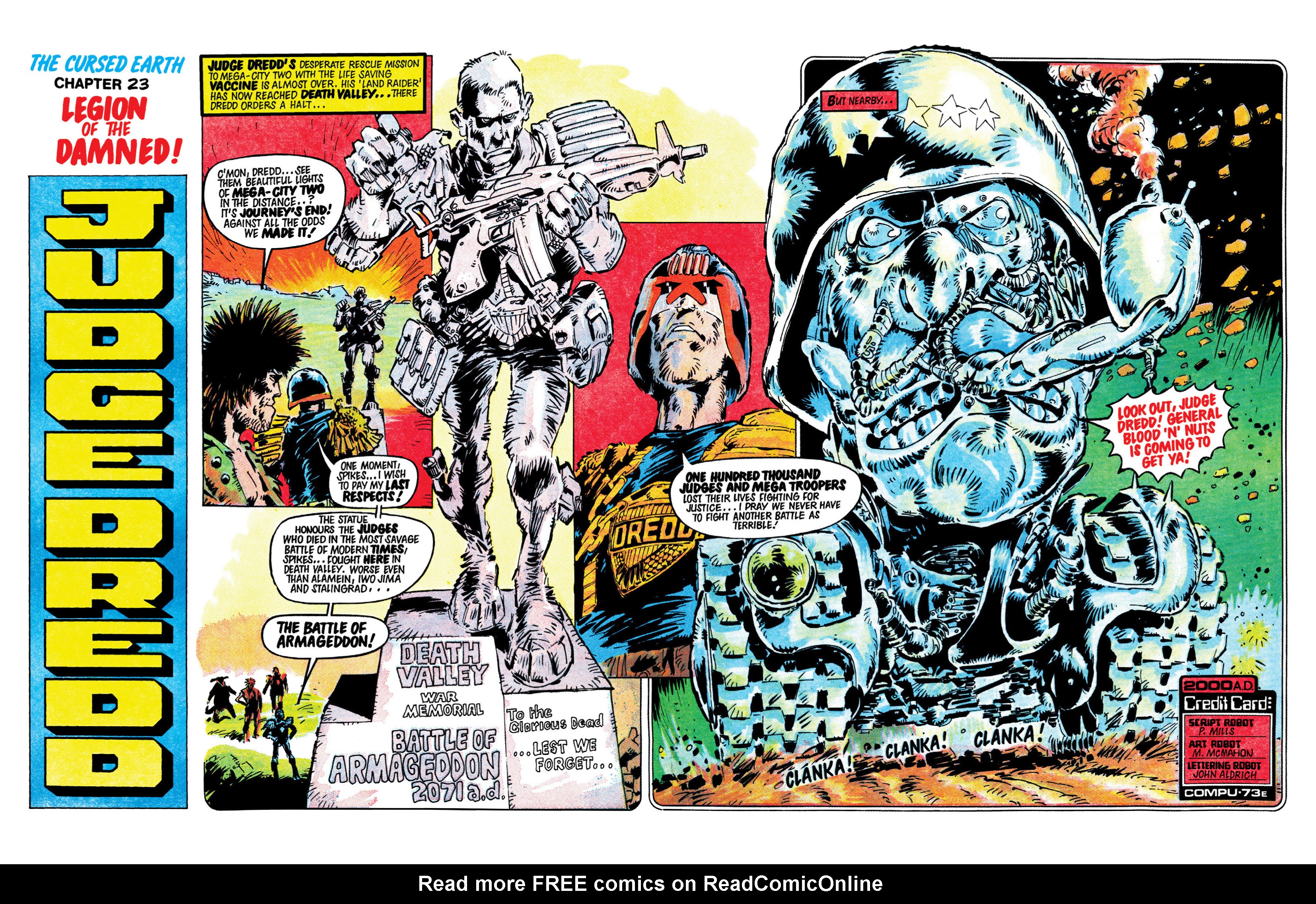 Read online Judge Dredd: The Cursed Earth Uncensored comic -  Issue # TPB - 152