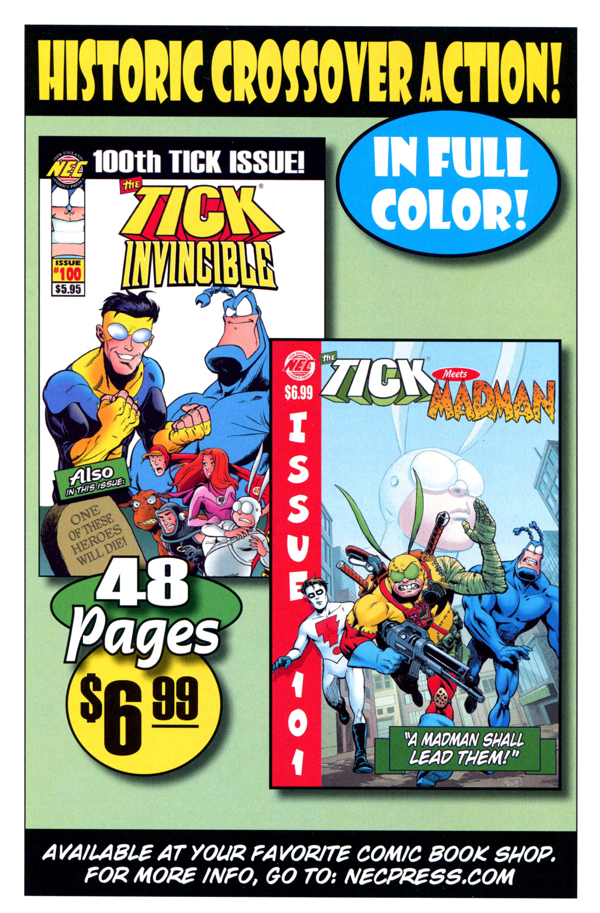Read online Free Comic Book Day 2014 comic -  Issue # The Tick - 28