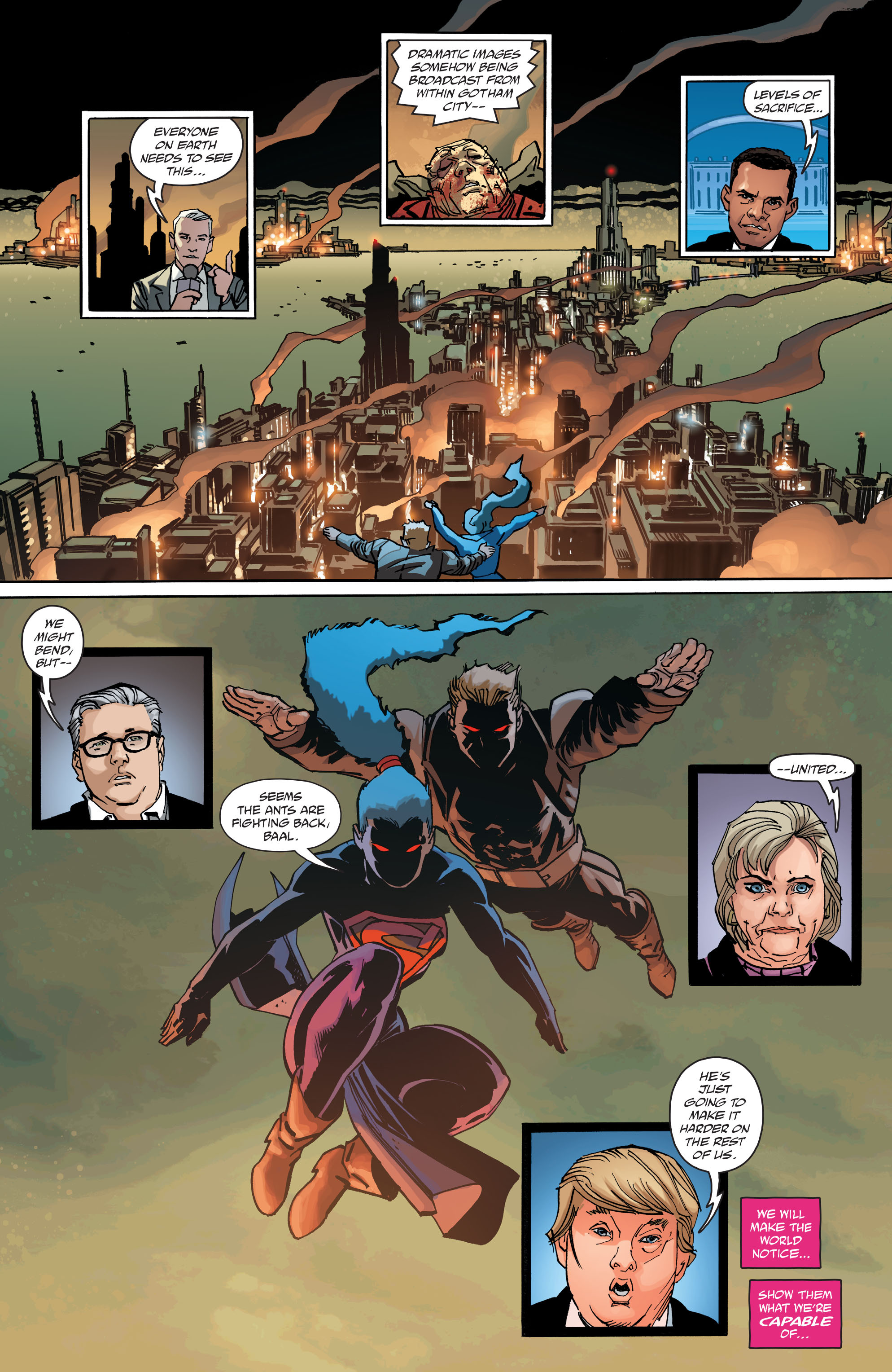 Read online Dark Knight III: The Master Race comic -  Issue #6 - 16