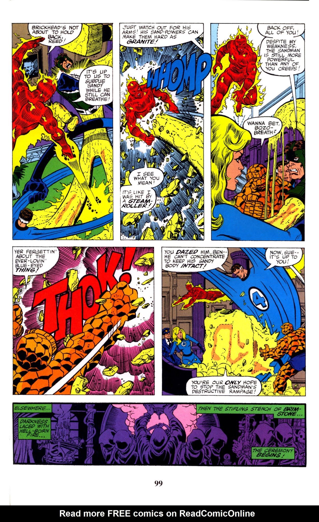 Read online Fantastic Four Visionaries: George Perez comic -  Issue # TPB 2 (Part 1) - 97