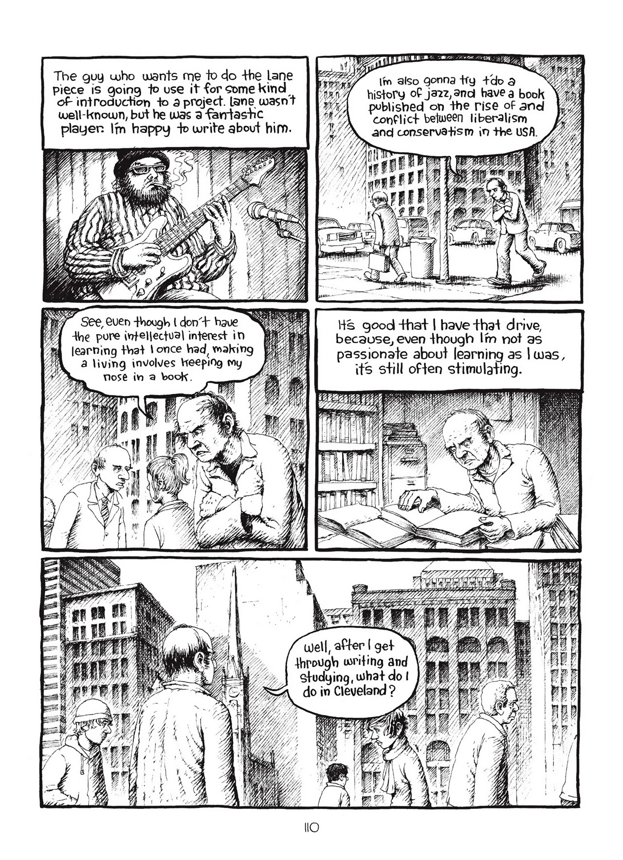 Read online Harvey Pekar's Cleveland comic -  Issue # TPB - 111
