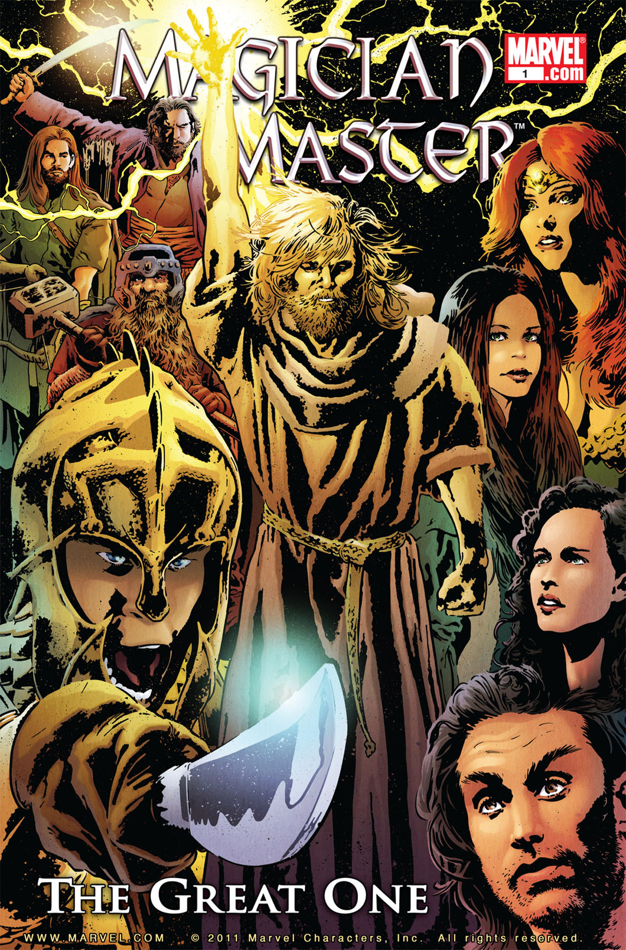 Read online Magician Master: The Great One comic -  Issue #1 - 1