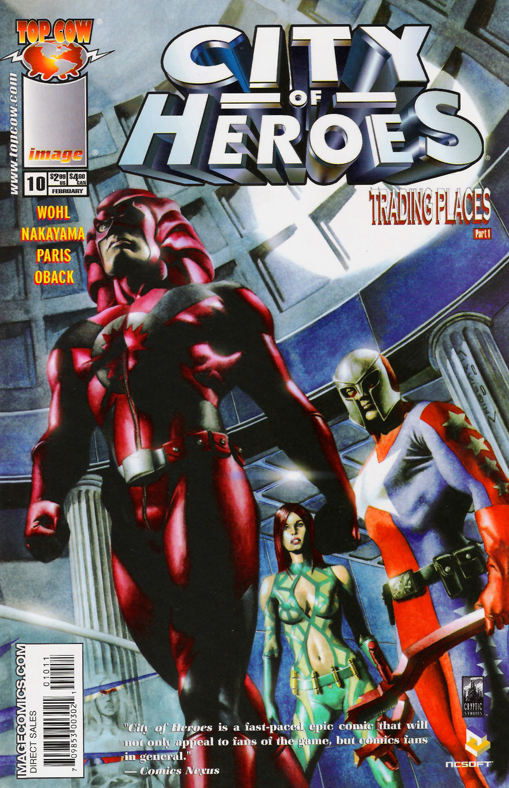 Read online City of Heroes (2005) comic -  Issue #10 - 1