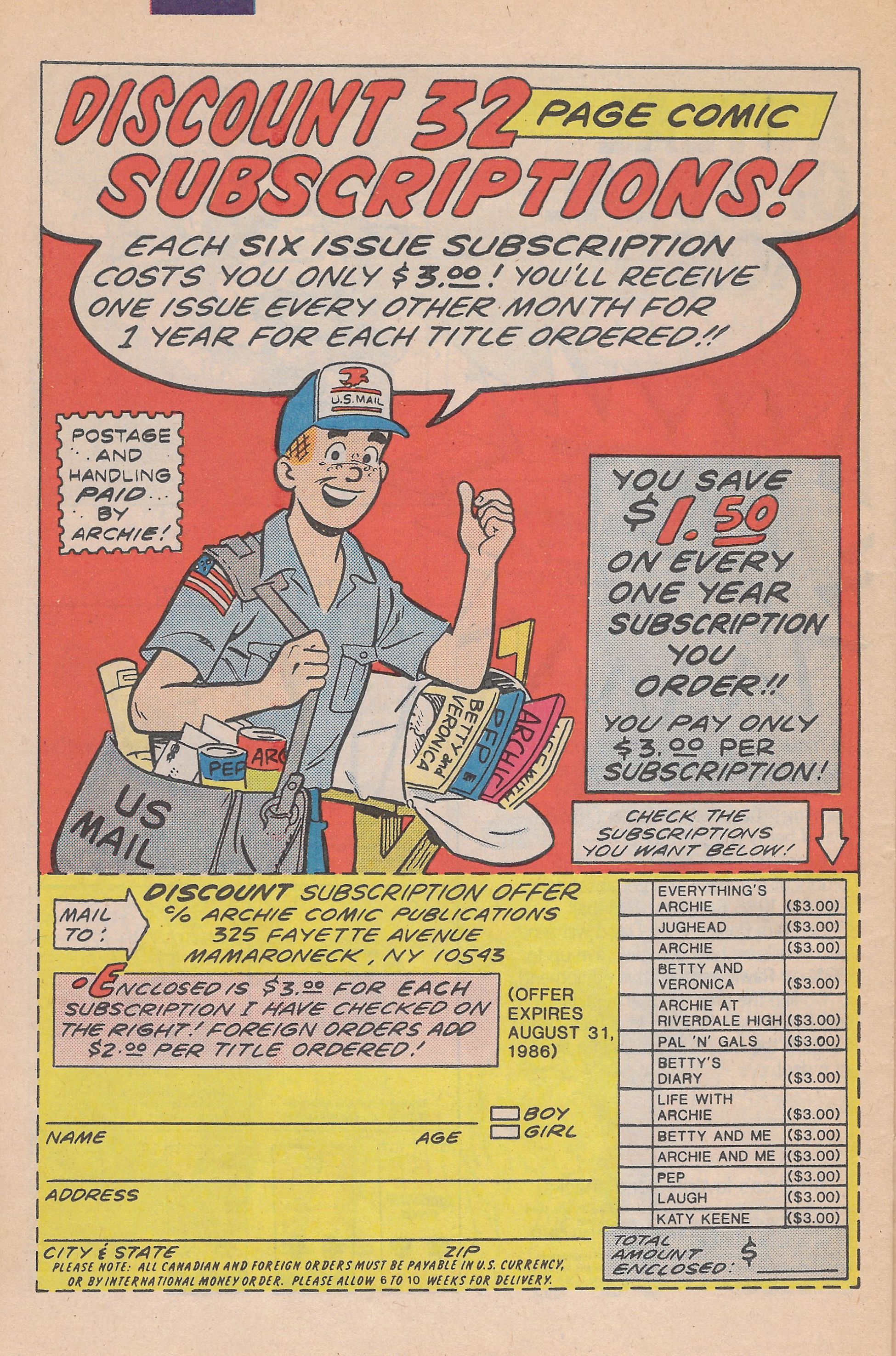 Read online Jughead (1965) comic -  Issue #347 - 26