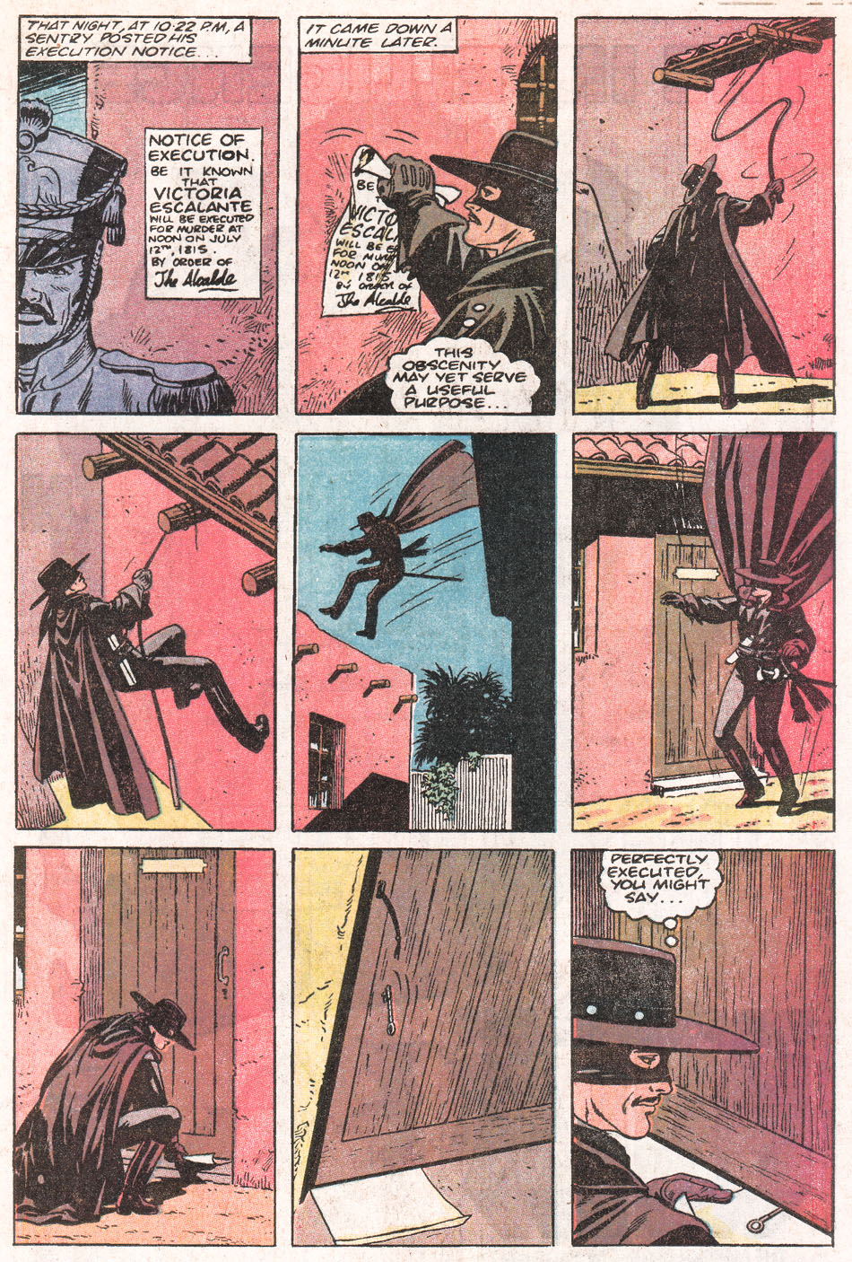 Read online Zorro (1990) comic -  Issue #3 - 17