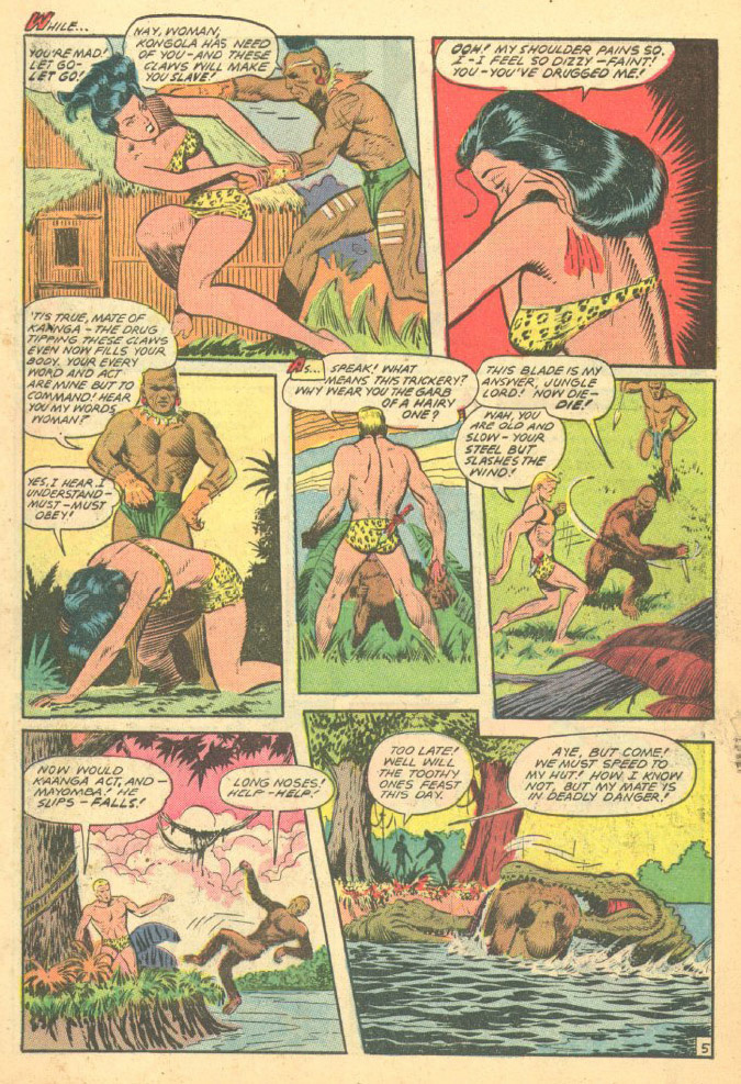 Read online Jungle Comics comic -  Issue #100 - 7