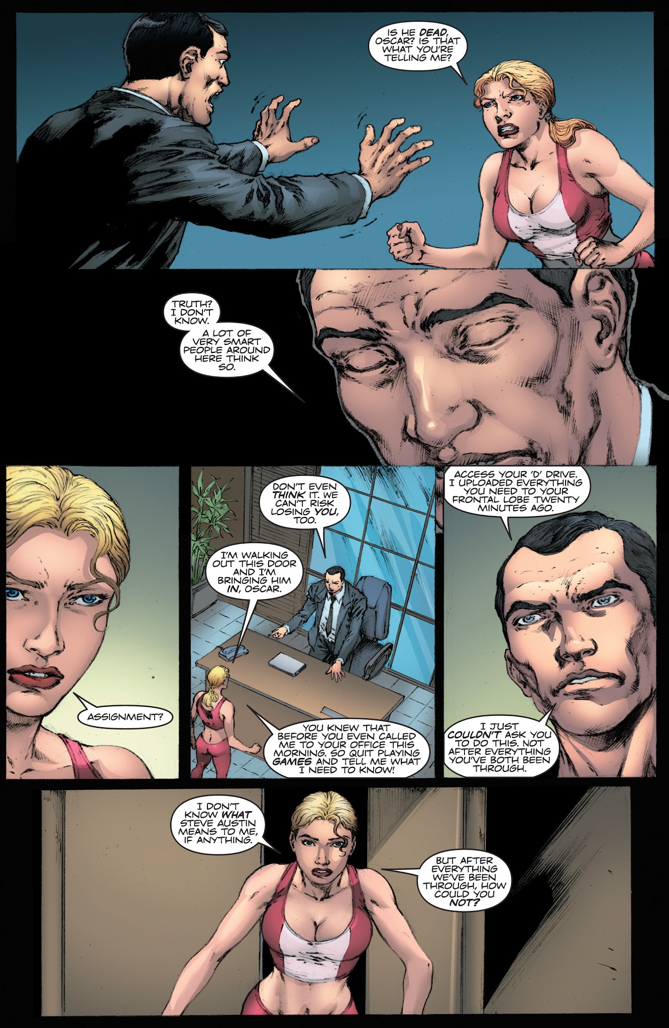 Read online The Bionic Man vs. The Bionic Woman comic -  Issue # TPB - 29