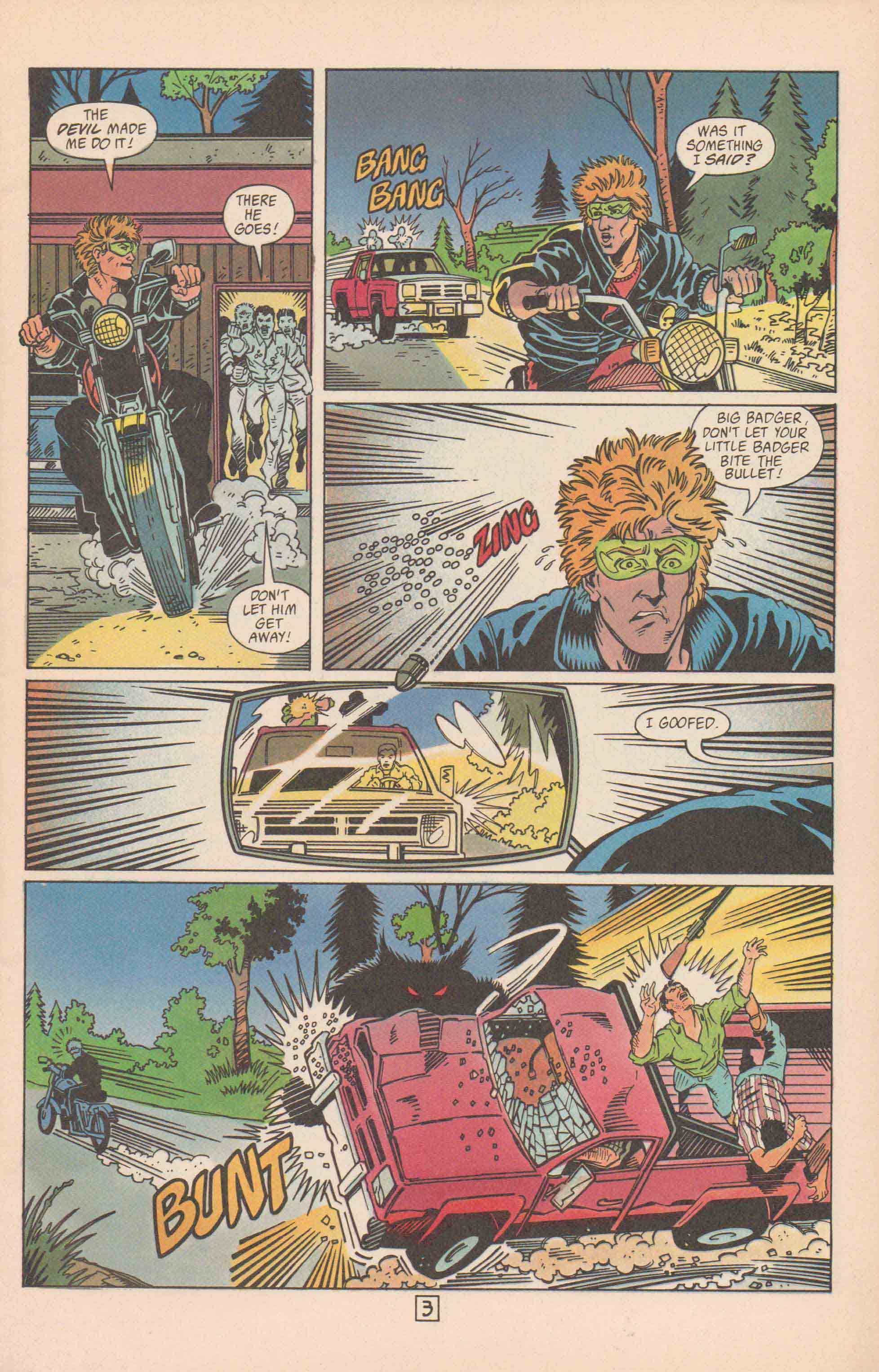 Read online The Badger comic -  Issue #36 - 5