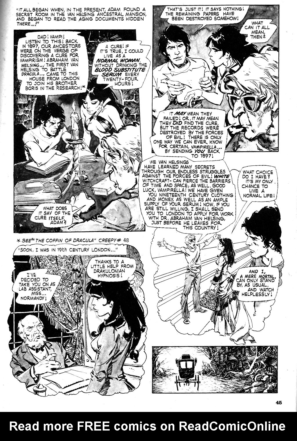 Read online Vampirella (1969) comic -  Issue #100 - 45