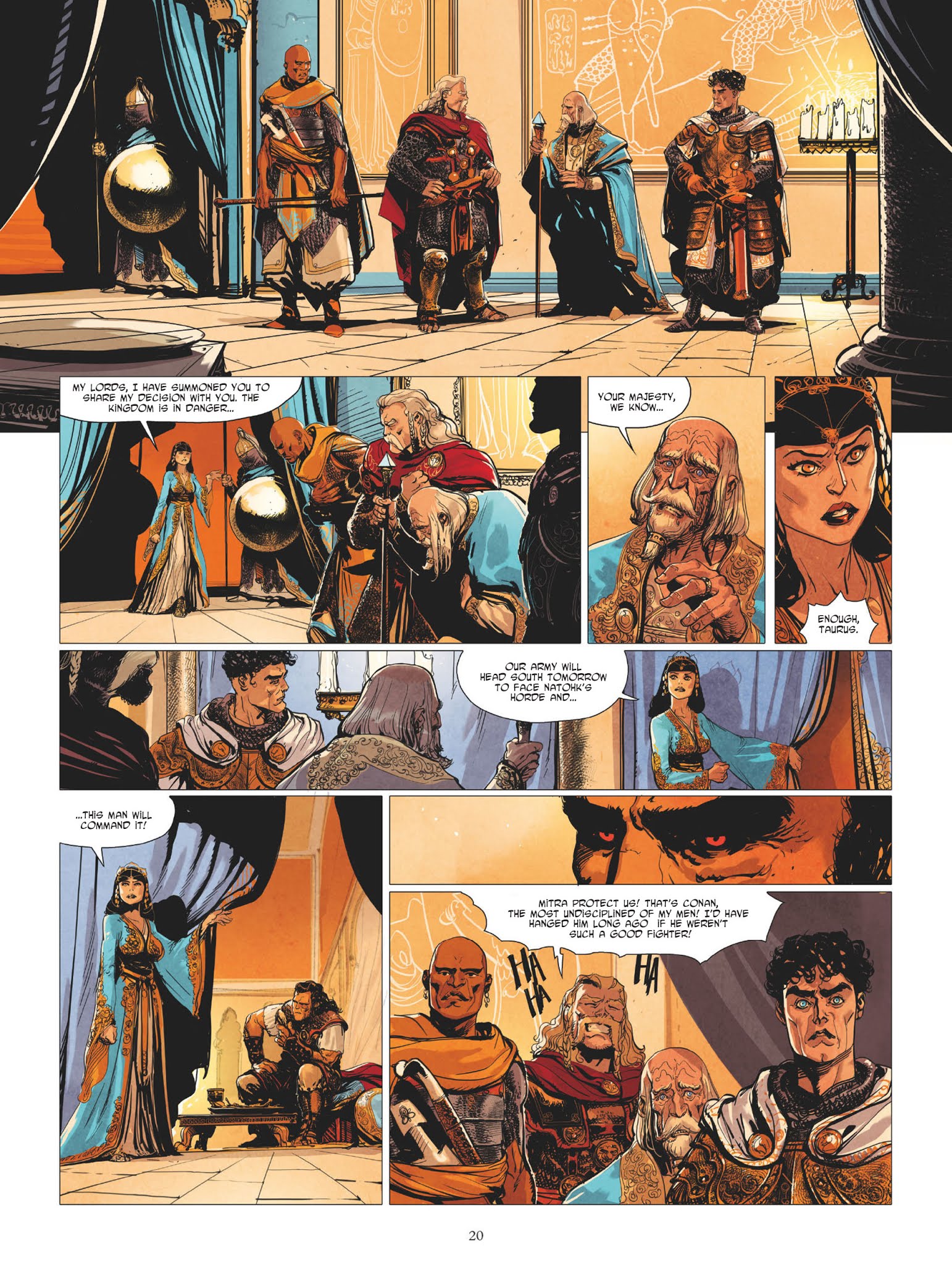 Read online Conan le Cimmérien - La Reine de la côte noire comic -  Issue #2 - 20