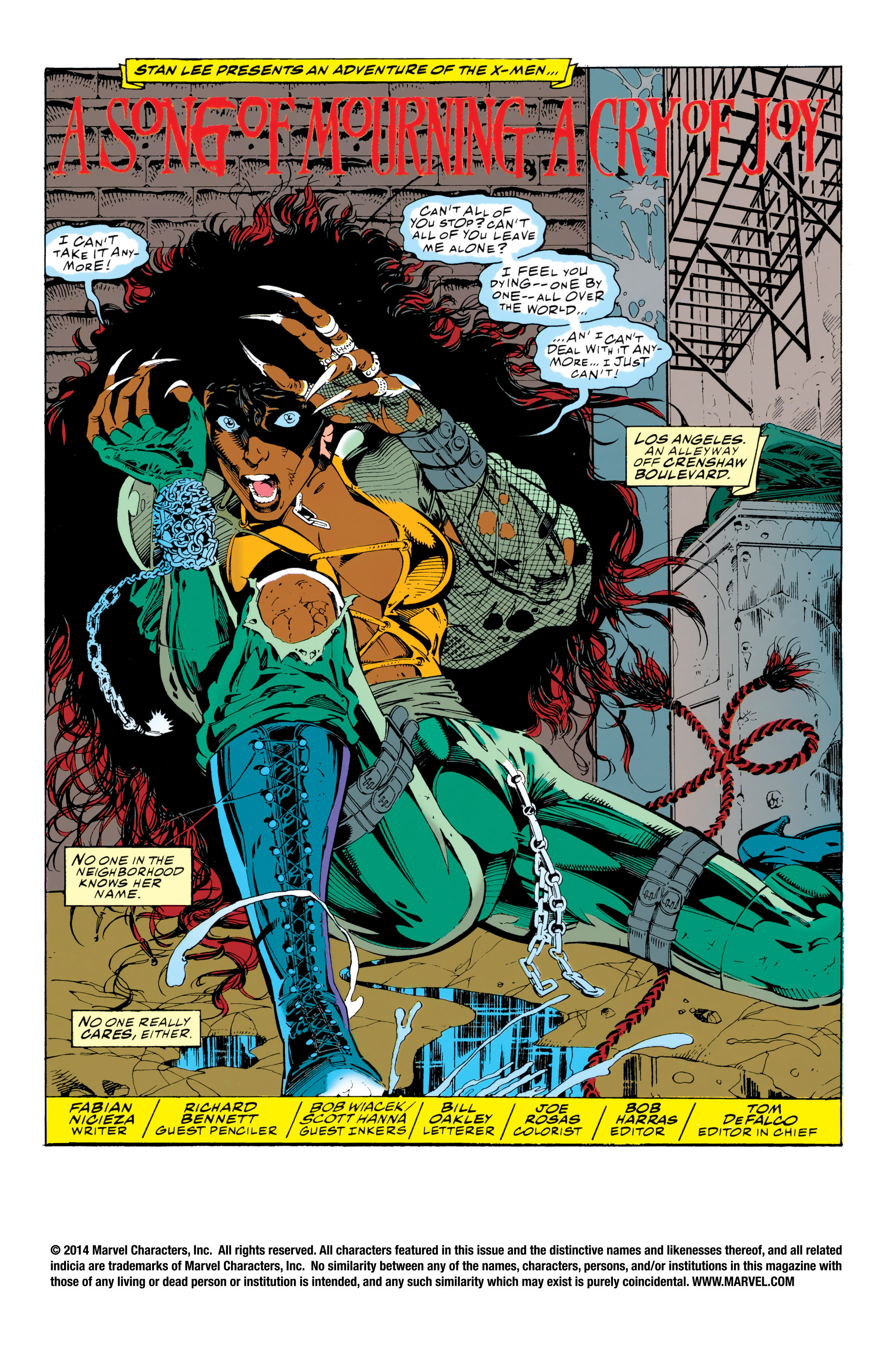 Read online X-Men (1991) comic -  Issue #27 - 2
