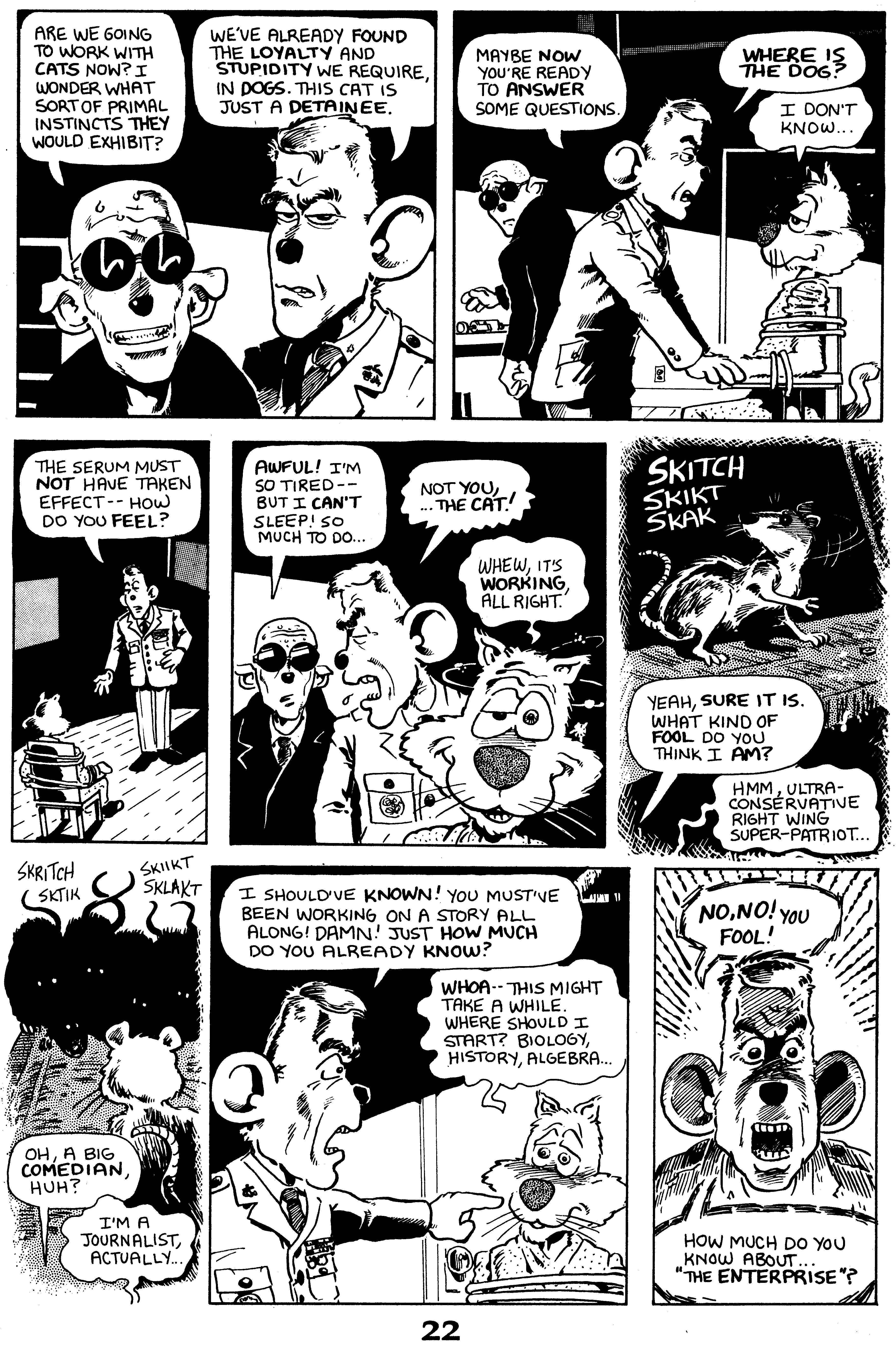 Read online Critters comic -  Issue #26 - 24