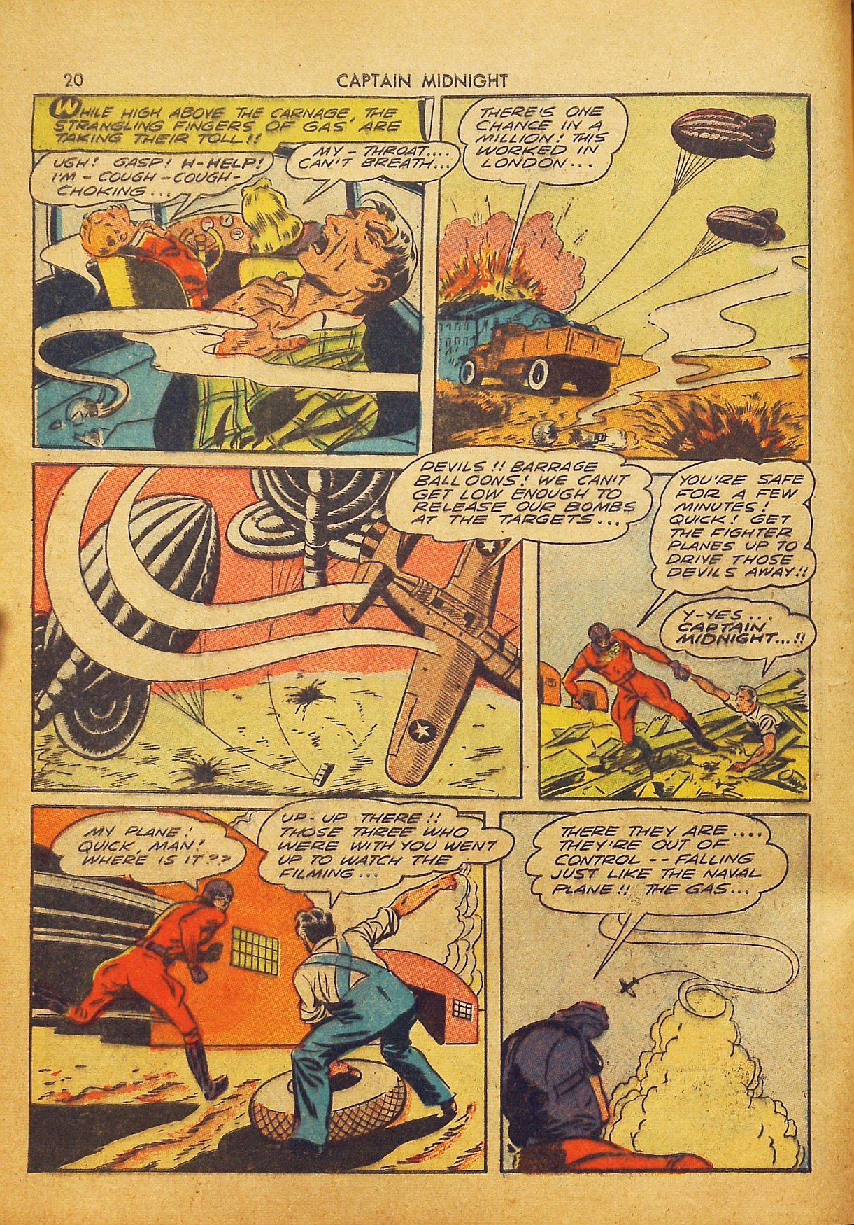 Read online Captain Midnight (1942) comic -  Issue #2 - 19