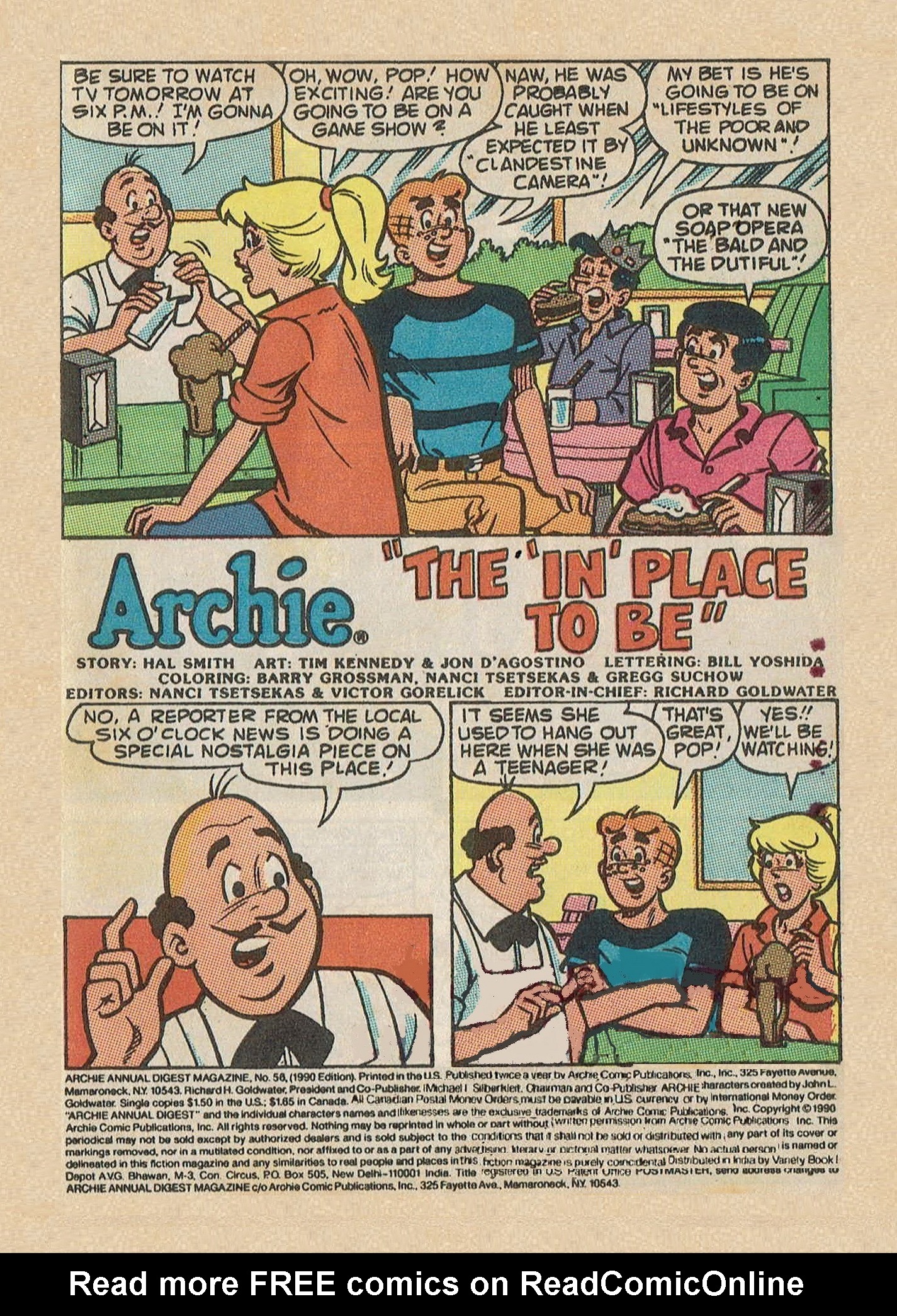 Read online Archie Annual Digest Magazine comic -  Issue #56 - 3