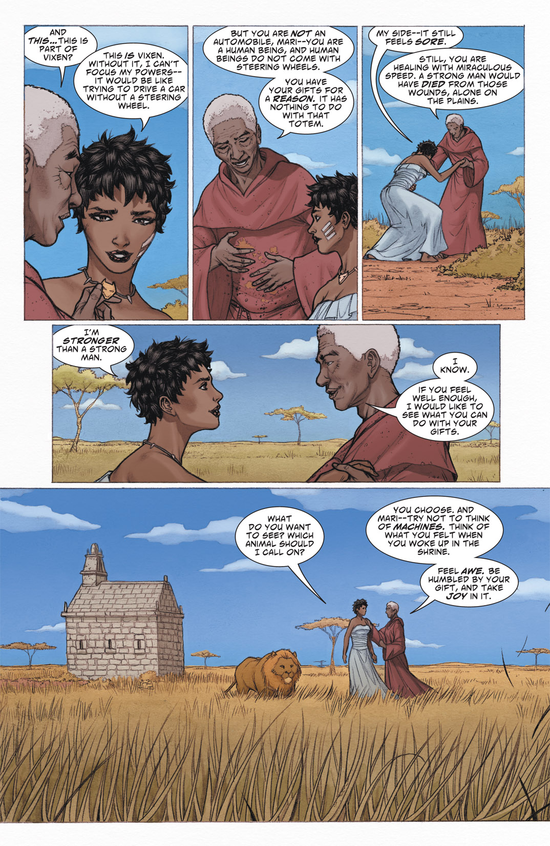 Read online Vixen: Return of the Lion comic -  Issue #3 - 19