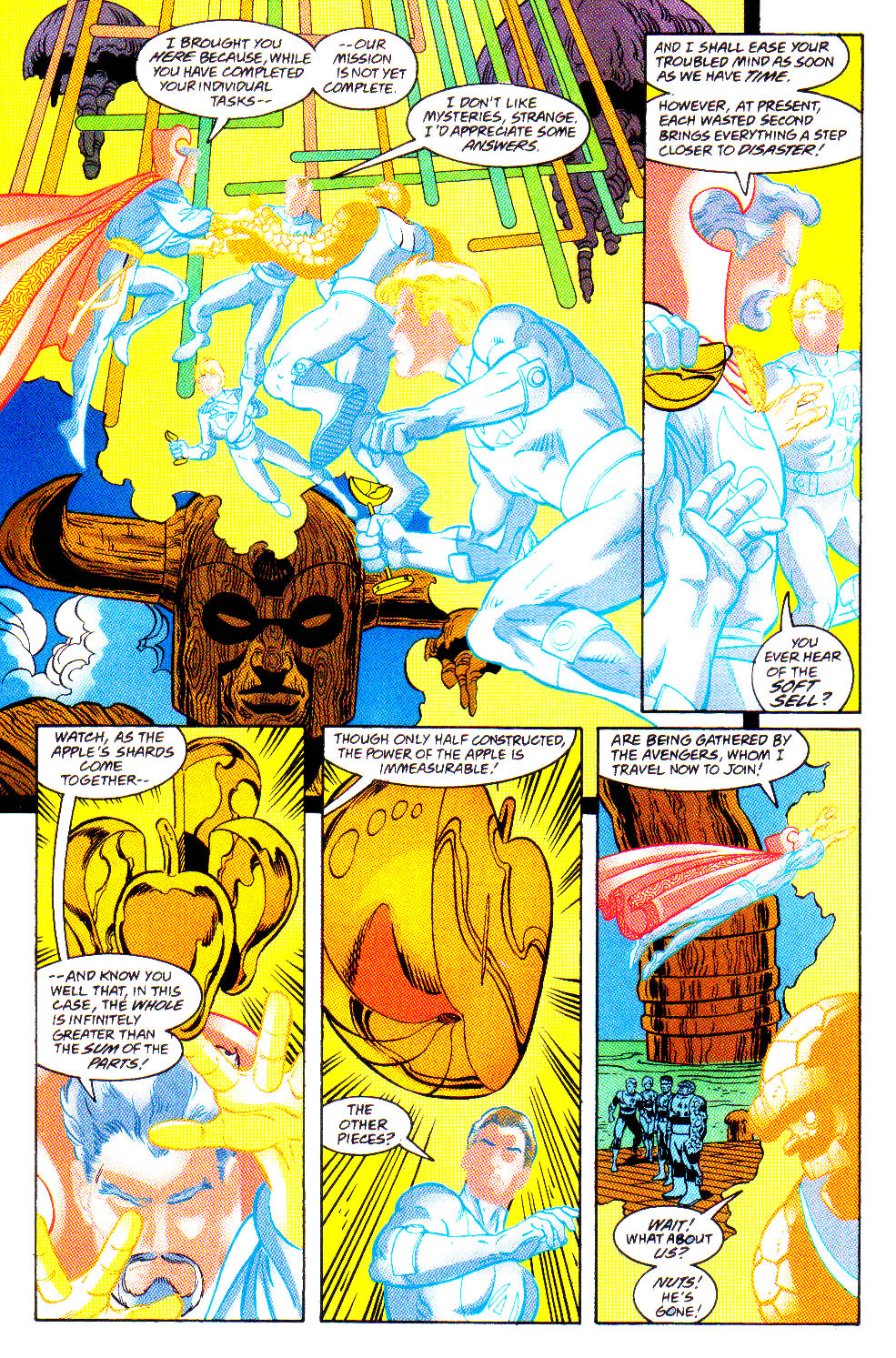 Read online Domination Factor: Fantastic Four comic -  Issue #3 - 21