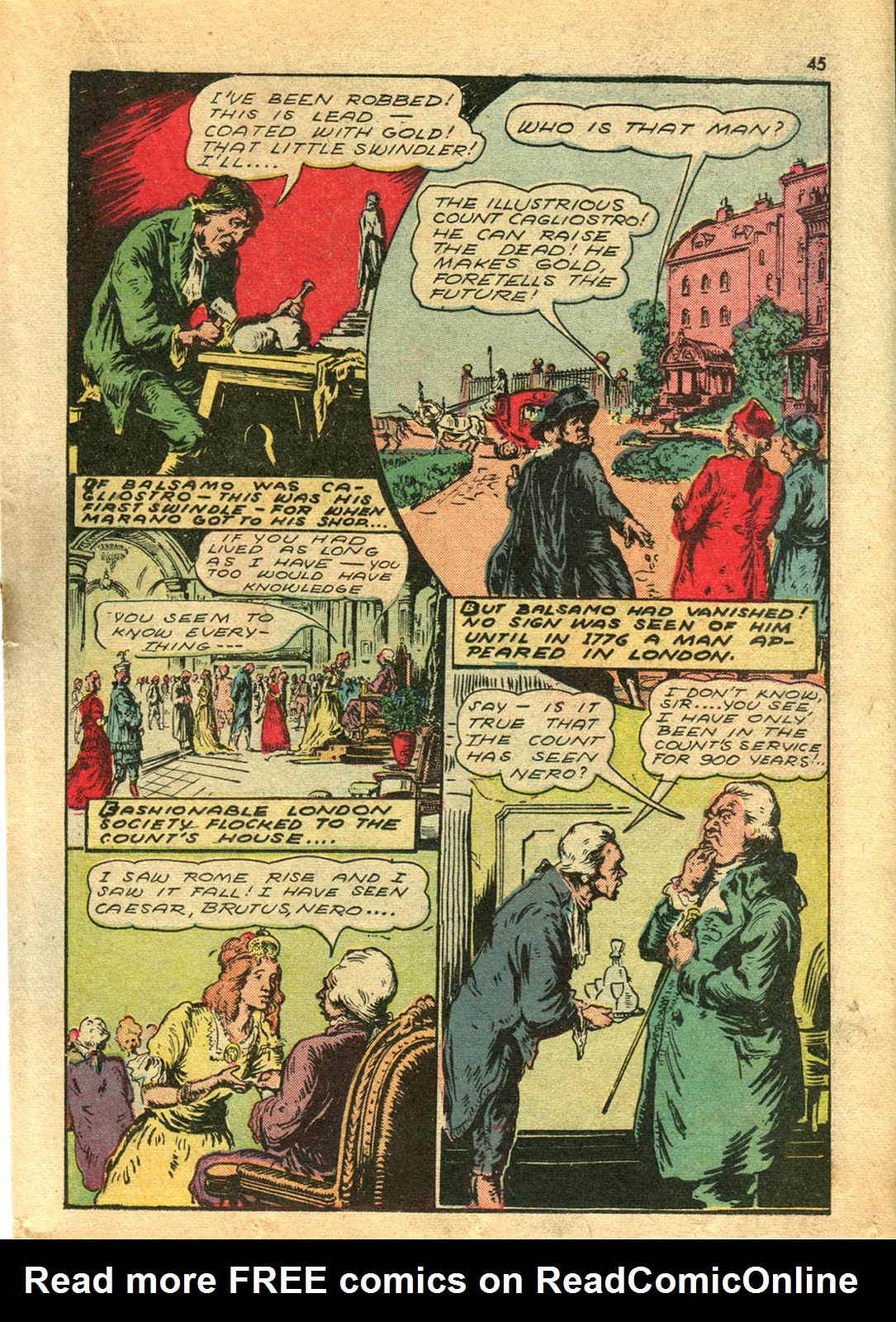 Read online Super-Magician Comics comic -  Issue #14 - 44