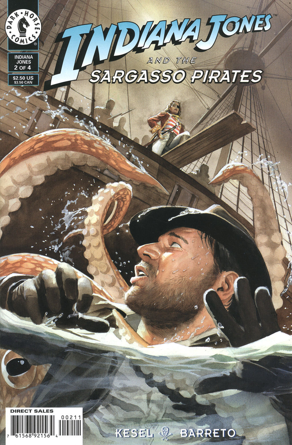 Read online Indiana Jones and the Sargasso Pirates comic -  Issue #2 - 1