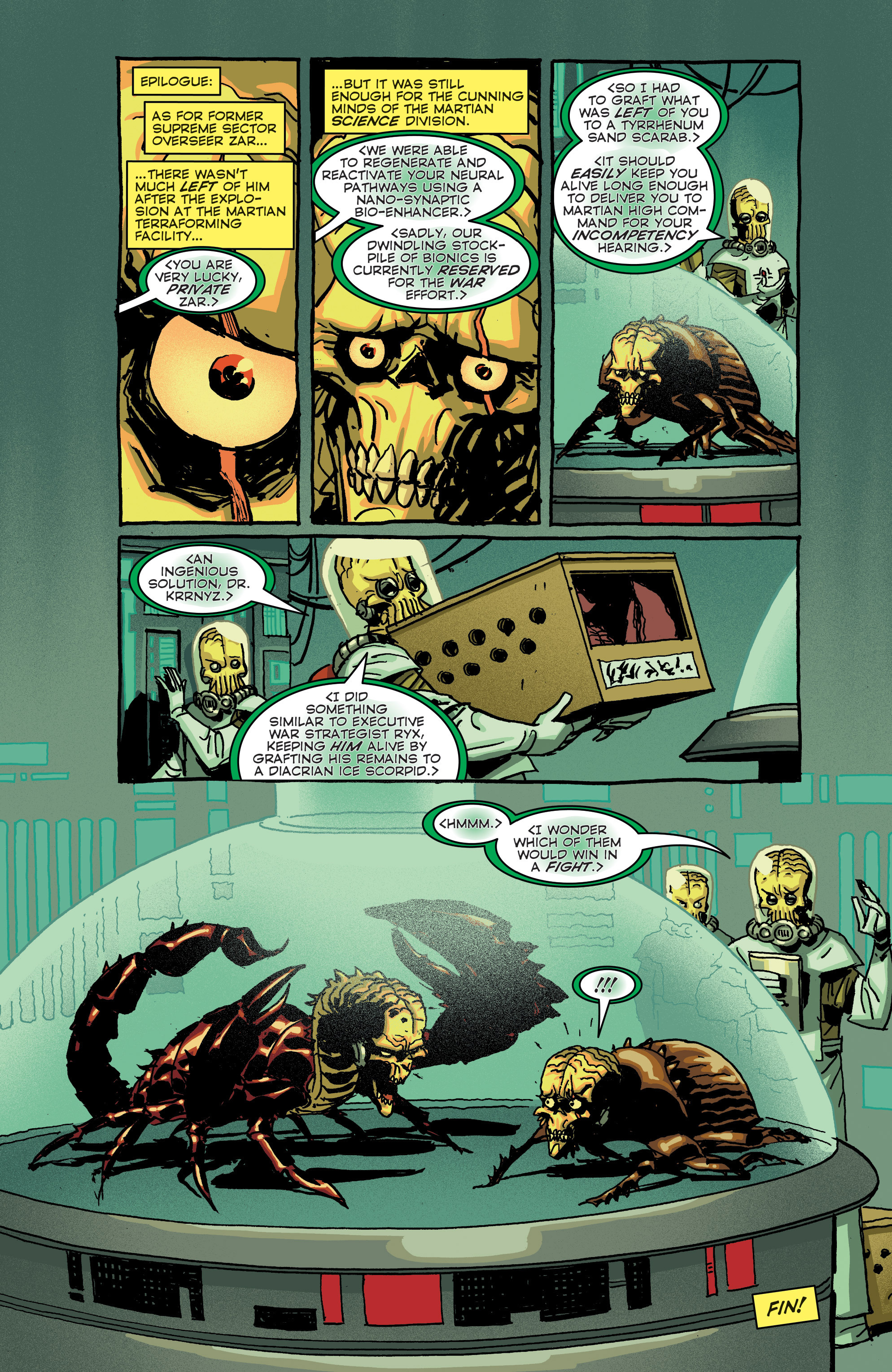 Read online Mars Attacks: Occupation comic -  Issue #5 - 21